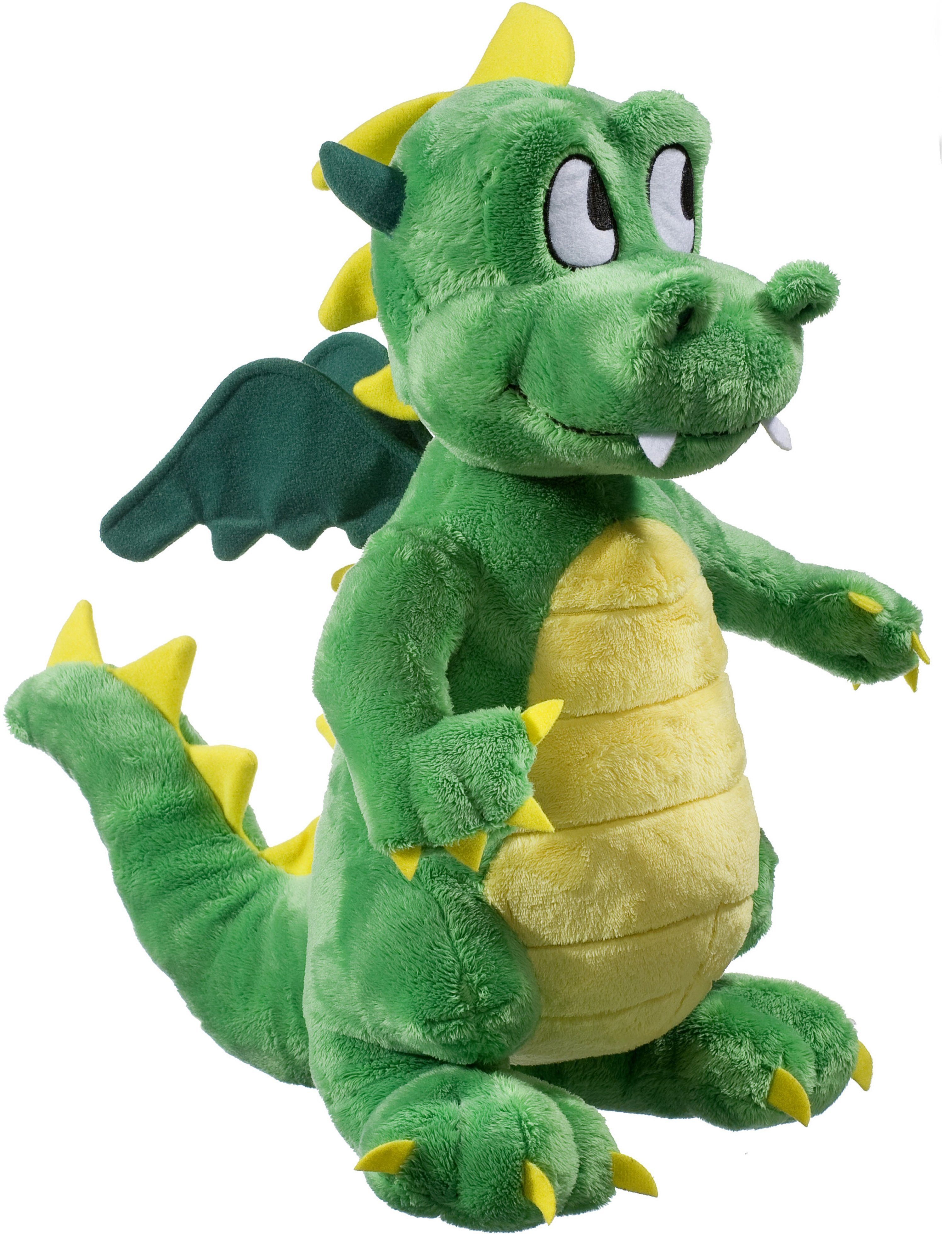 Heunec® Kuscheltier Drache stehend grün 35 cm