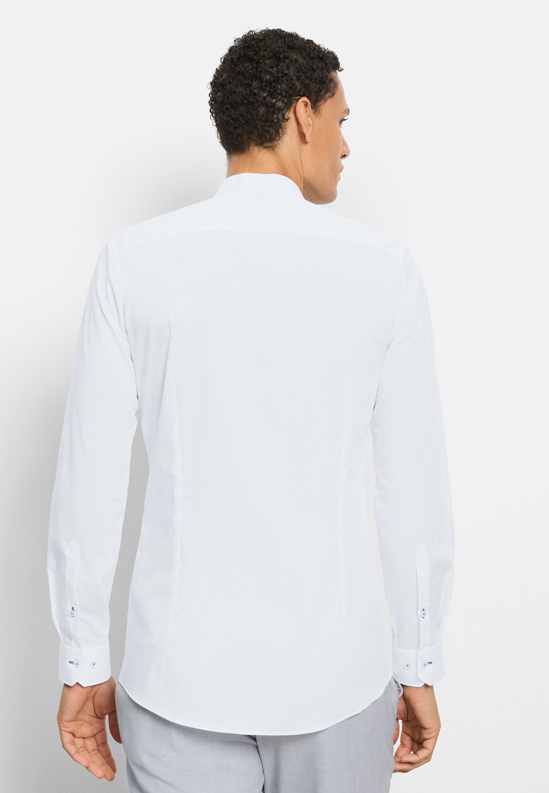 OLYMP Businesshemd OLYMP No. Six, super slim, Stehkragen
