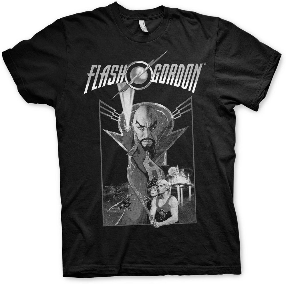 Flash Gordon T-Shirt Vintage Poster T-Shirt