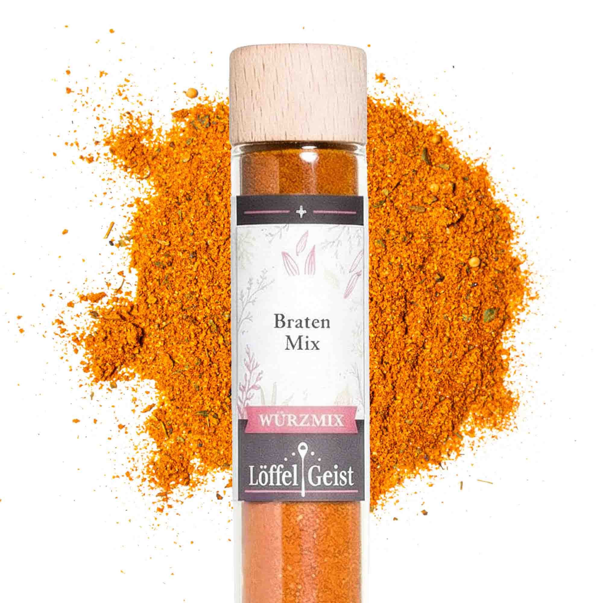 Löffelgeist Gewürz Braten Mix(34g im praktischen Dosierglas)