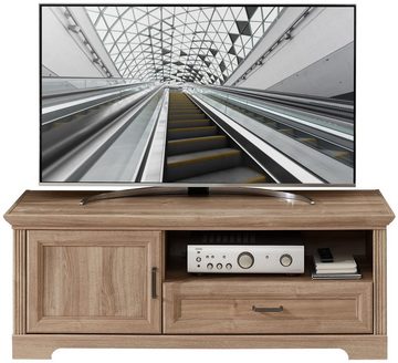 Innostyle TV-Board TV Lowboard VIENNA 143 cm Eiche Nachbildung mit Wendefüllung