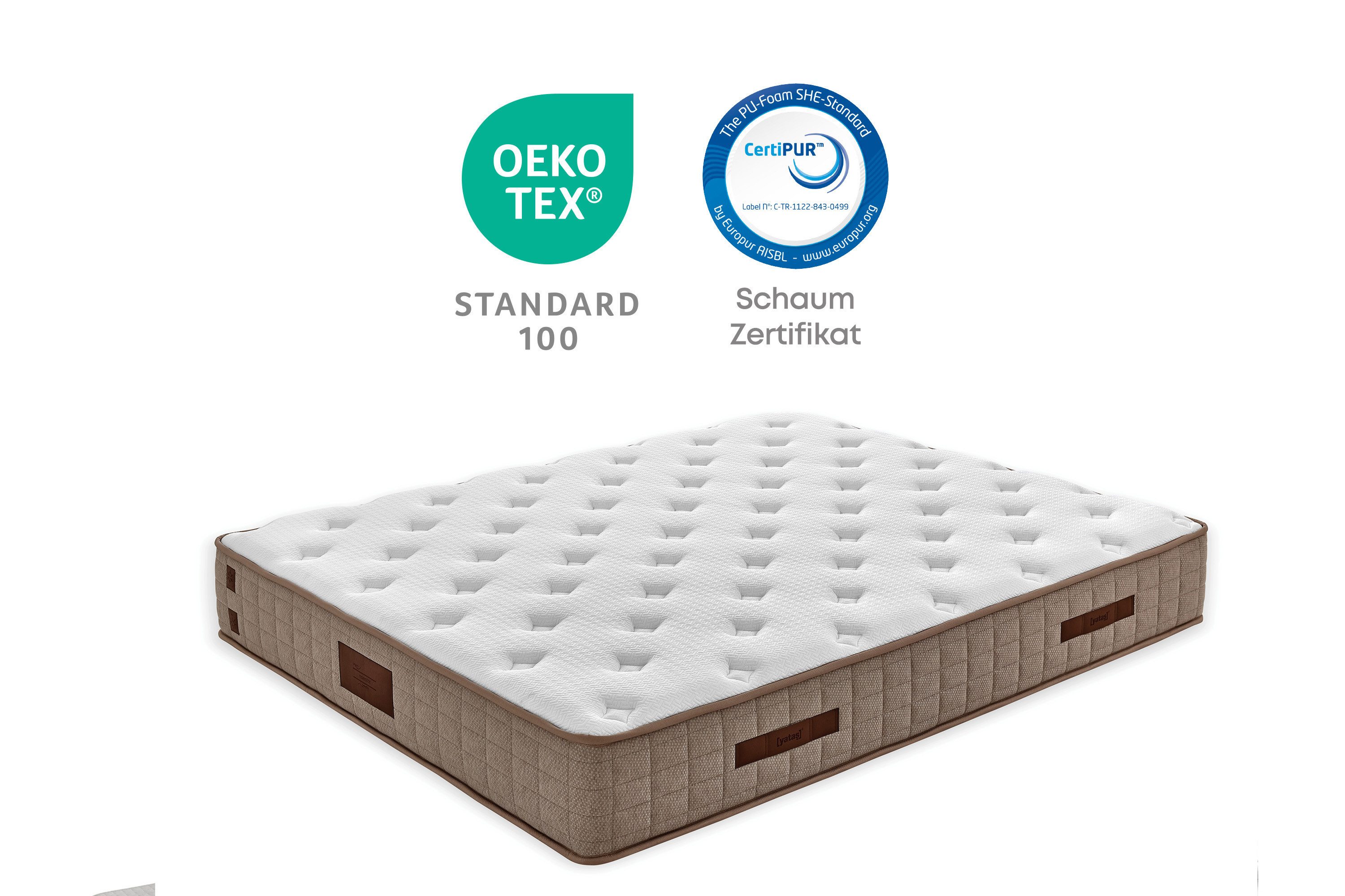 Taschenfederkernmatratze Majestät First Class Cool&Wool, Matratze in 90x200 weitere Größen, Yatas Bedding, 30 cm hoch, (1-tlg), H2, Wendematratze, ergonomisch, atmungsaktiv