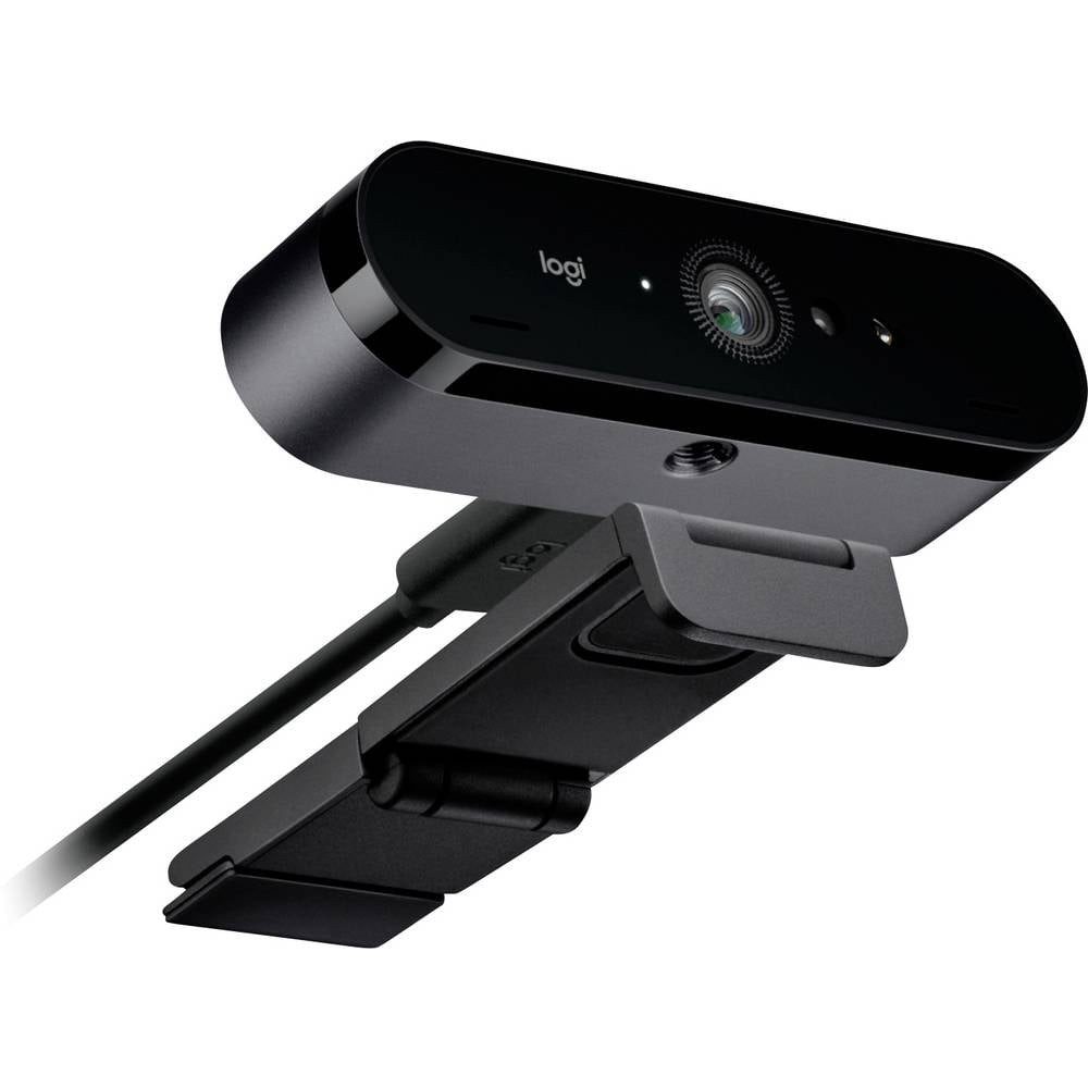 Logitech Brio 4K-Webcam 4096 x 2160 Pixel Klemm-Halterung 960-001746 Webcam