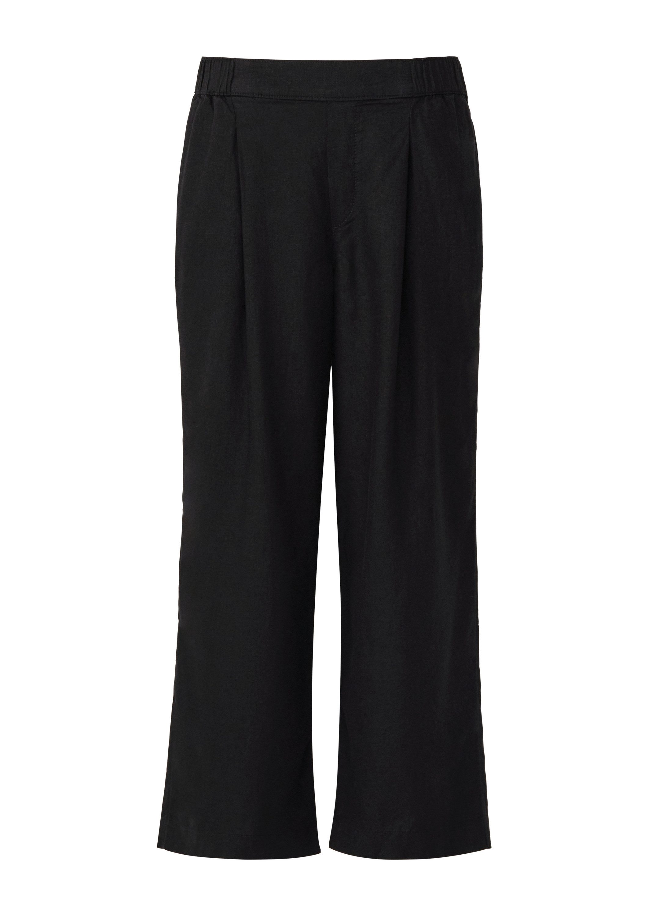 s.Oliver Culotte Hose Culotte aus Leinenmix im Relaxed Fit günstig online kaufen