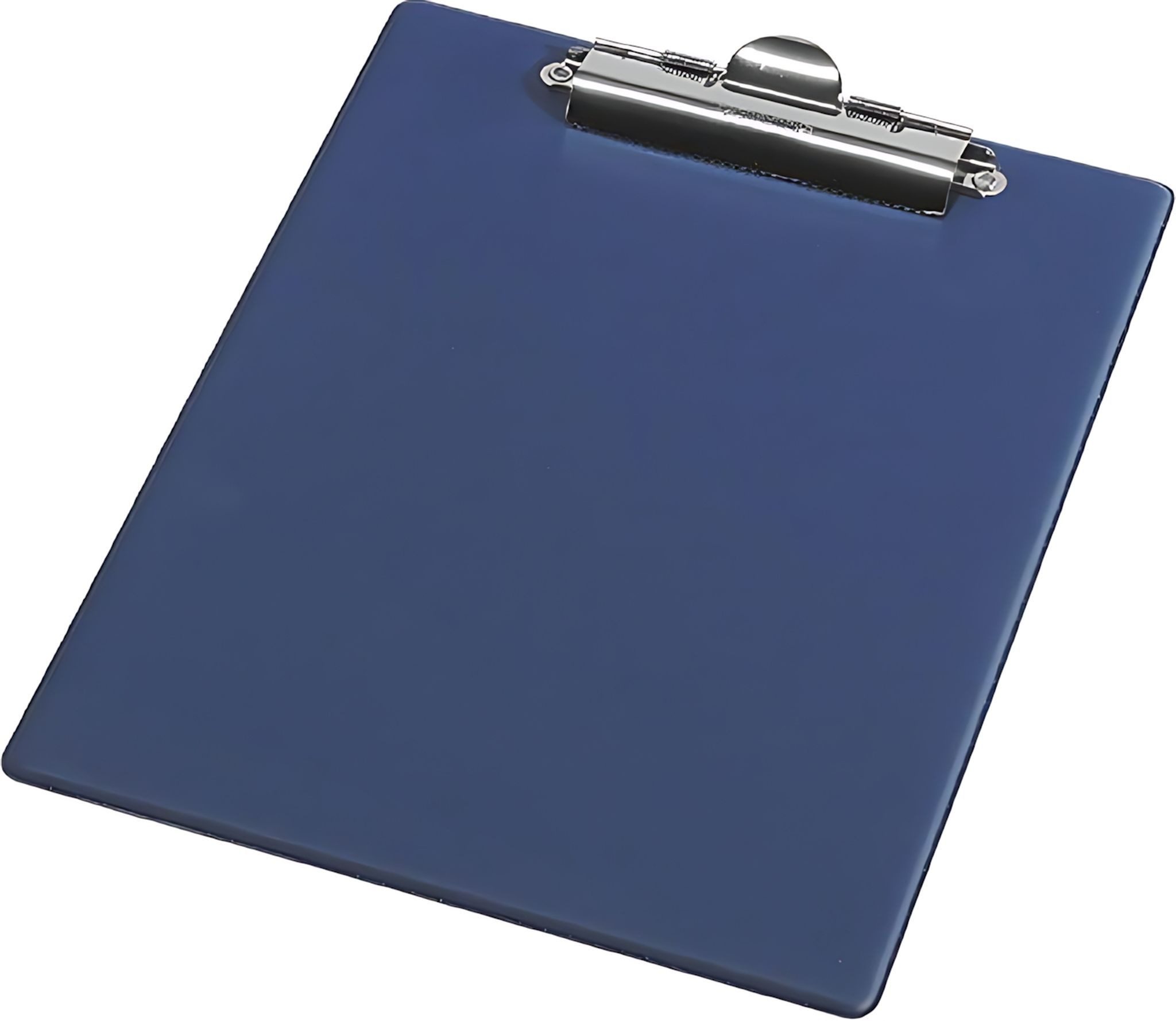 Panta Plast Konferenzmappe Klemmbrett A5 Metallhalter Clip PVC dunkelblau