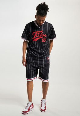 Fubu Shorts Fubu Herren FM231-006-2 FUBU Varsity Pinstriped Mesh Shorts (1-tlg)