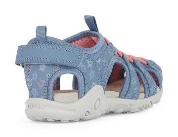 Geox J SANDAL WHINBERRY G Sandale, Sommerschuh, Klettschuh, Sandalette, mit Geox Spezial Membran