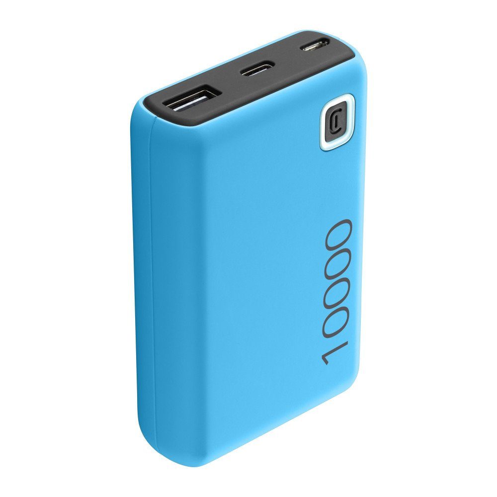 Cellularline Powerbank ESSENCE 10000 mAh Blau (60108) Solar Powerbank