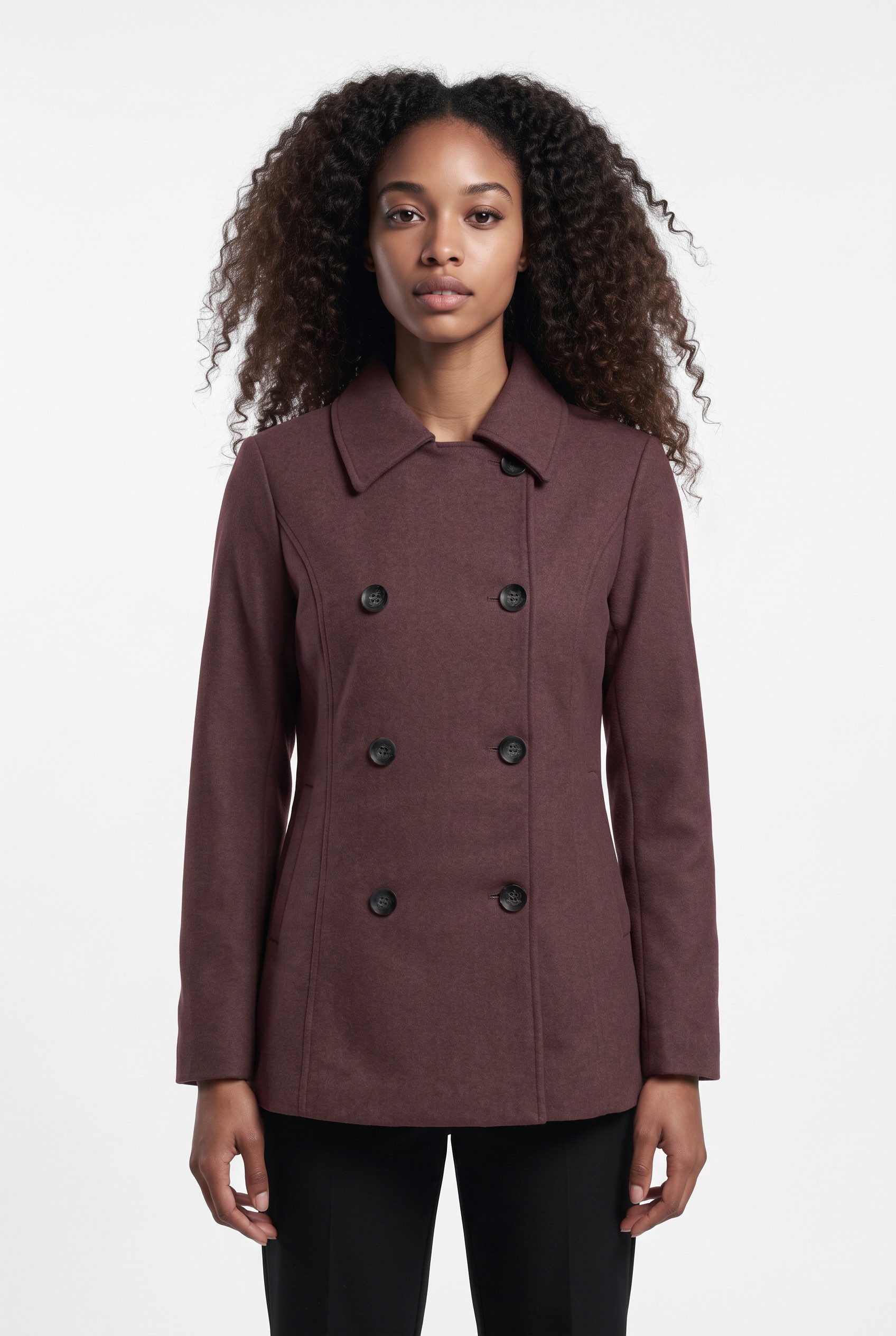 ONLY Kurzmantel ONLBLAKE PEACOAT CC OTW Kunstfaser