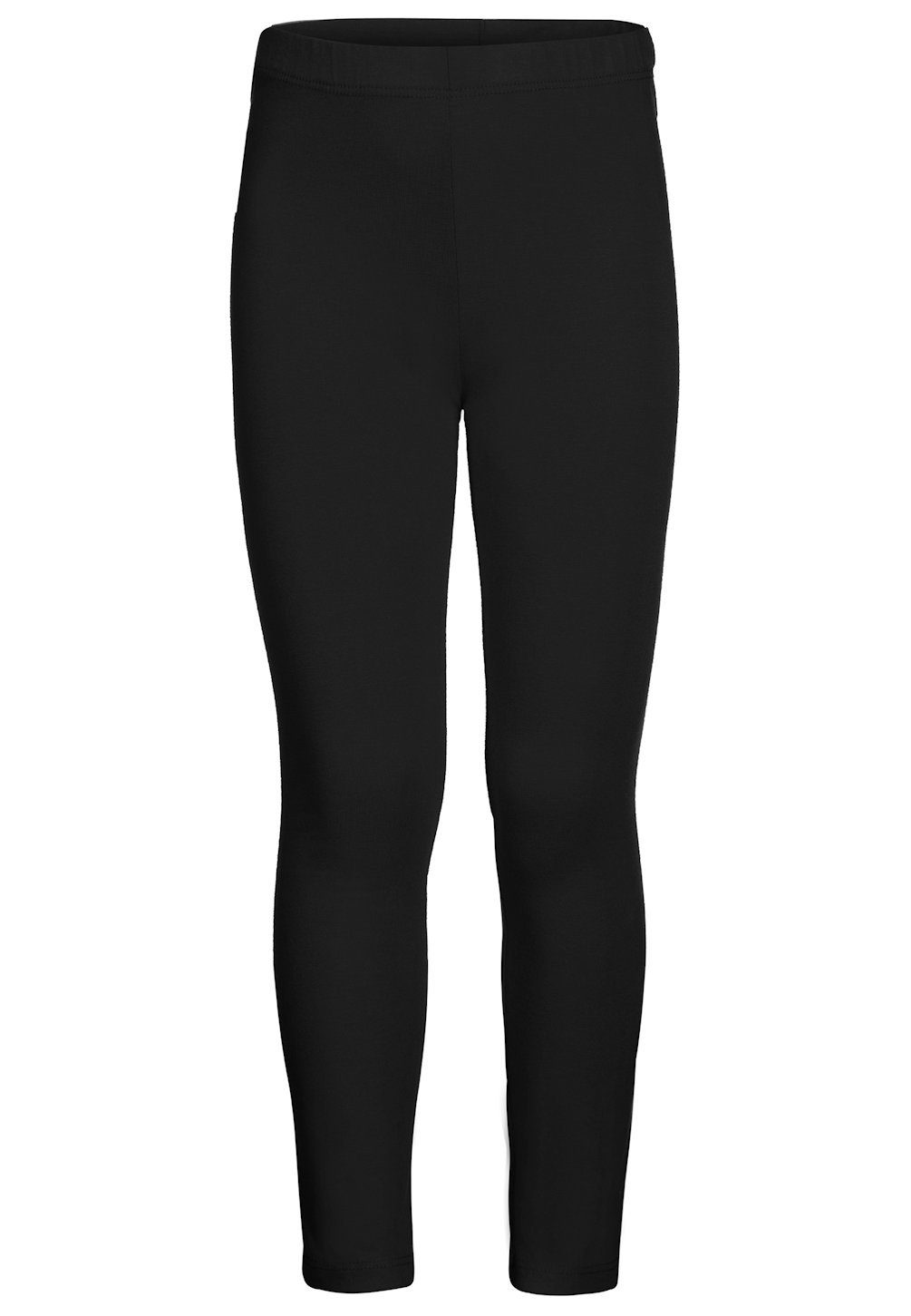 happy girls Thermoleggings Happy girls black Leggings schwarz warme in Winterleggings Mädchen schwarz bequeme Thermo (1-tlg), Winter