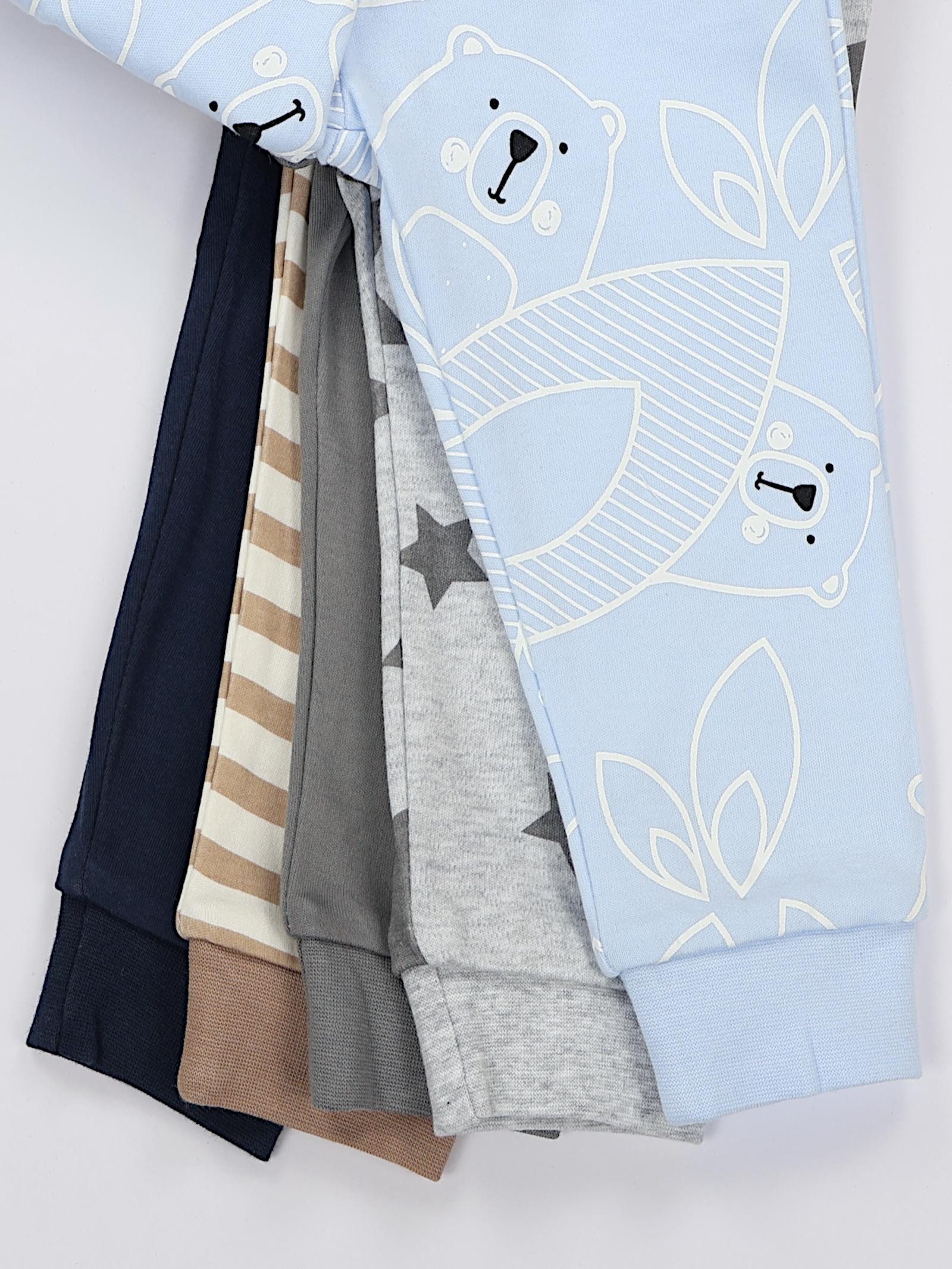TupTam Pumphose Pumphose Baby 5er Pack Unisex – Bequeme Baby Hose aus Baumwolle