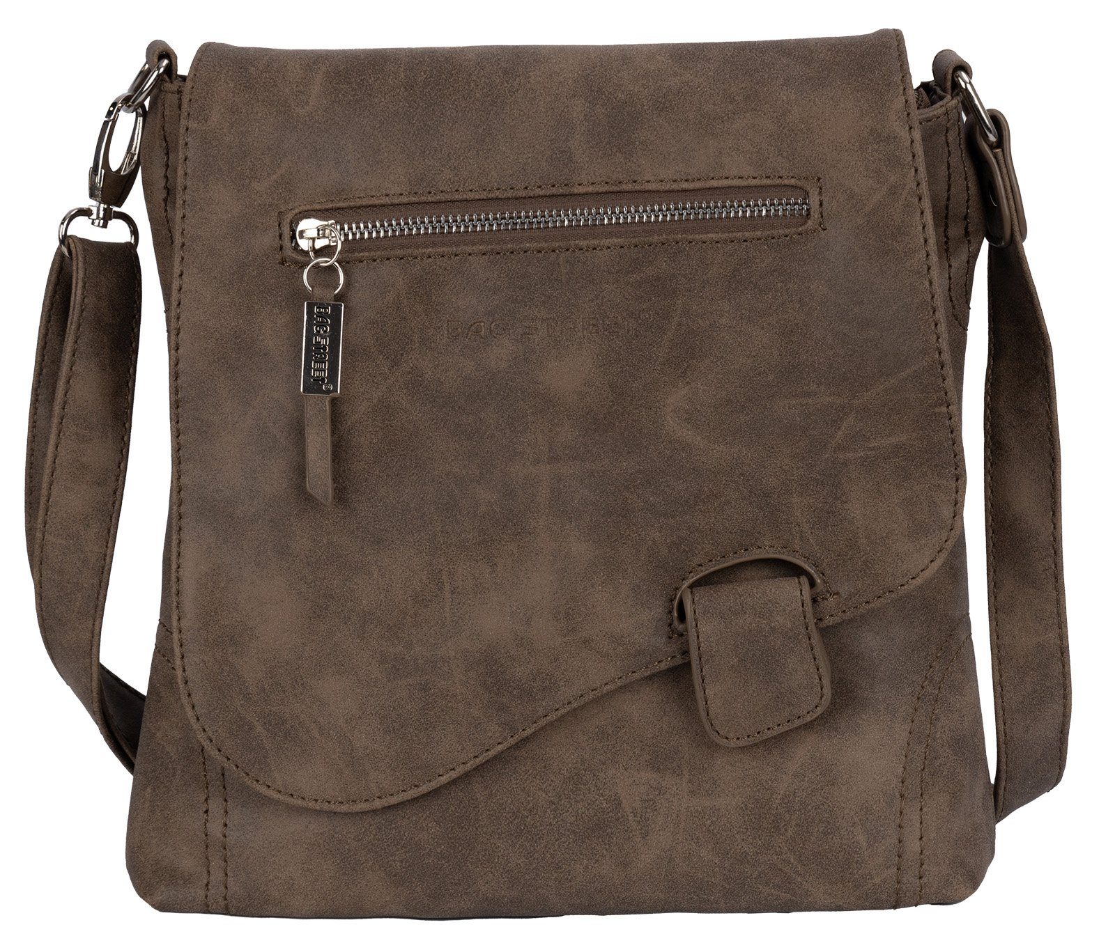 BAG STREET Sporttasche Bag Street Damentasche Umhängetasche Handtasche Schultertasche, als Schultertasche, Umhängetasche tragbar