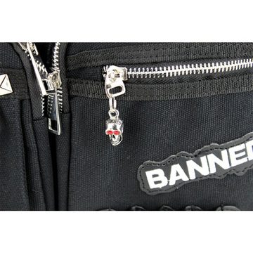 Banned Schultertasche Sweet Revenge Schwarz, Verstellbarer Schultergurt