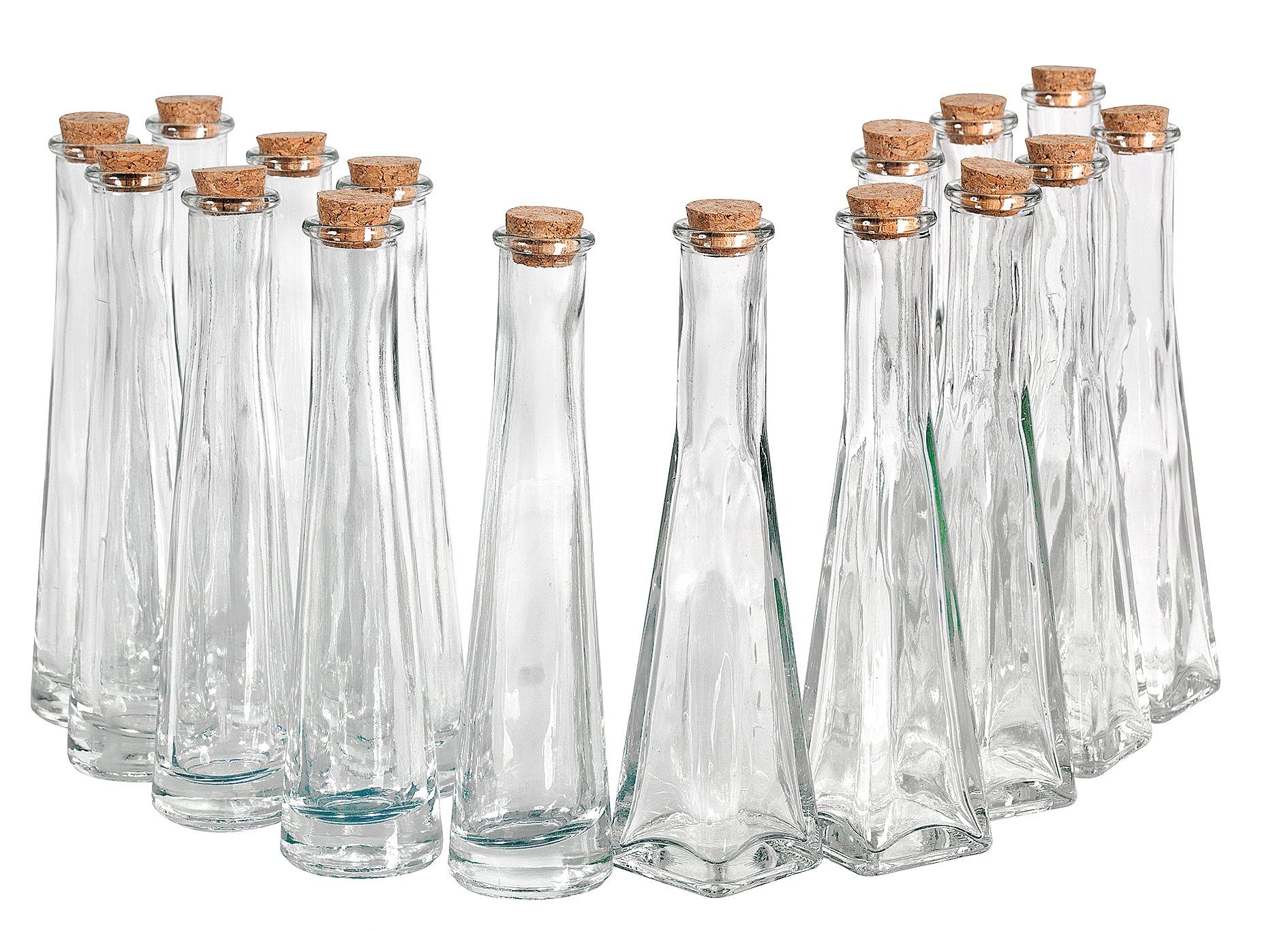 VBS XXL Trinkflasche Glasflaschen Geolini, Stück 16