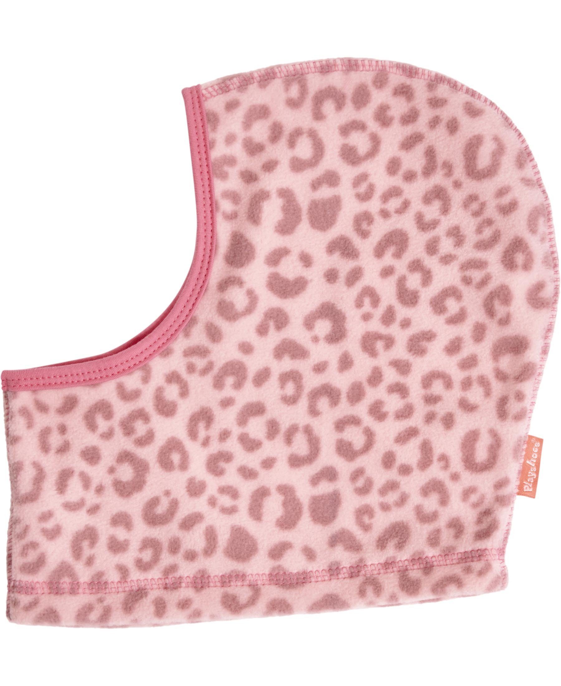 Playshoes Schlupfmütze Fleece-Schlupfmütze Leo-Print