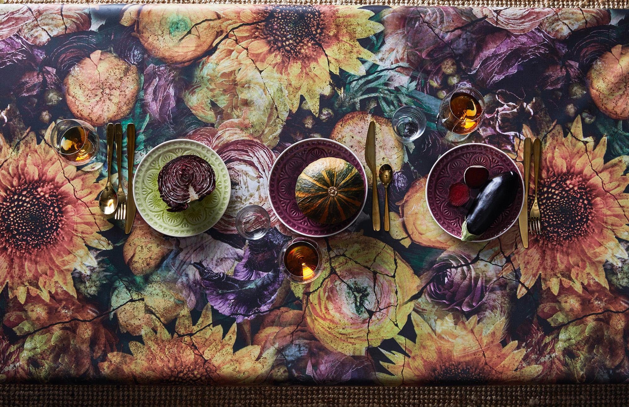 Herbstdeko, APELT Herbstzeit, Herbst (1-tlg), Tischläufer Digitaldruck 1314