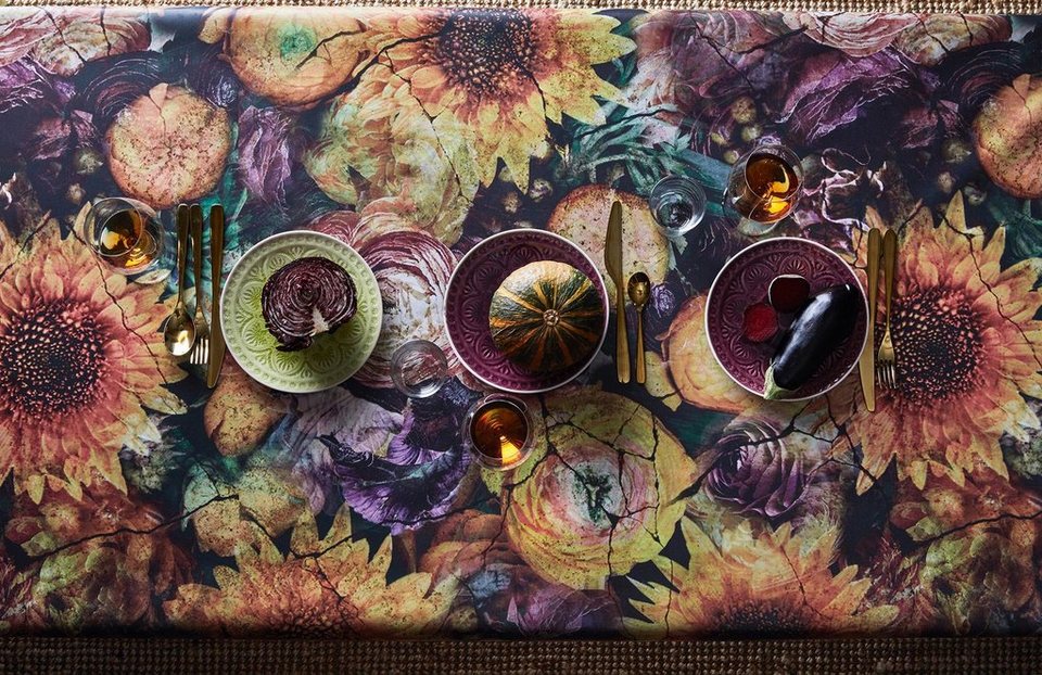 APELT Tischläufer 1314 Herbstzeit, Herbstdeko, Herbst (1-tlg), Digitaldruck