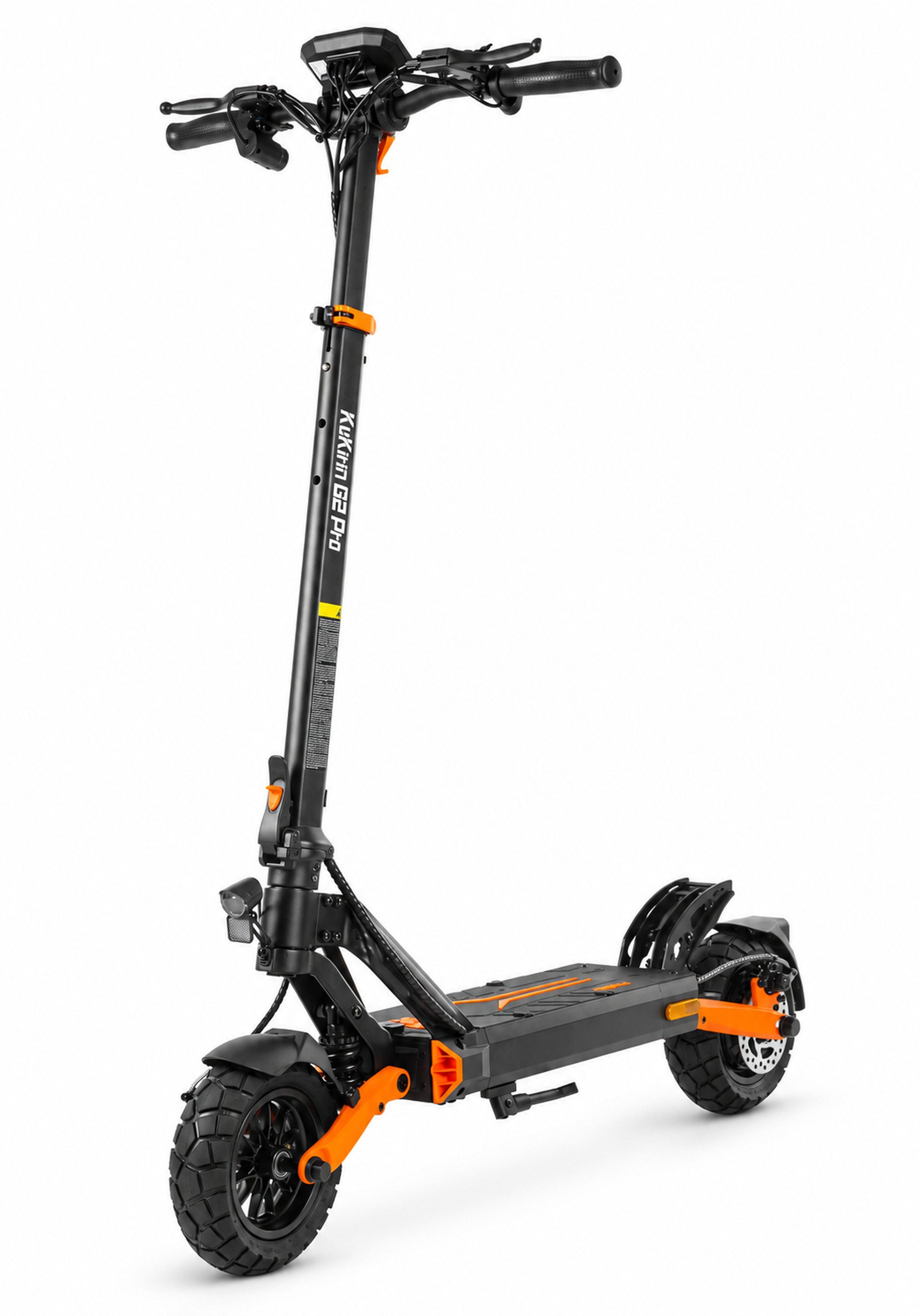 Vankel E-Scooter Kukirin G2 Pro 624Wh 48V 13Ah Max.55km 10 Zoll Offroad-Reifen, Faltbarer Elektro-Scooter mit Doppelscheibenbremse, LCD-Display
