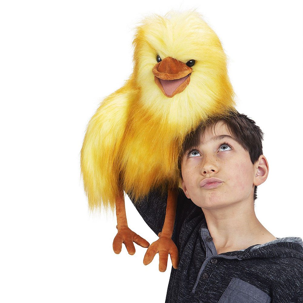 Folkmanis Handpuppen Handpuppe Folkmanis Handpuppe Lustiger Vogel 3172 (Packung)