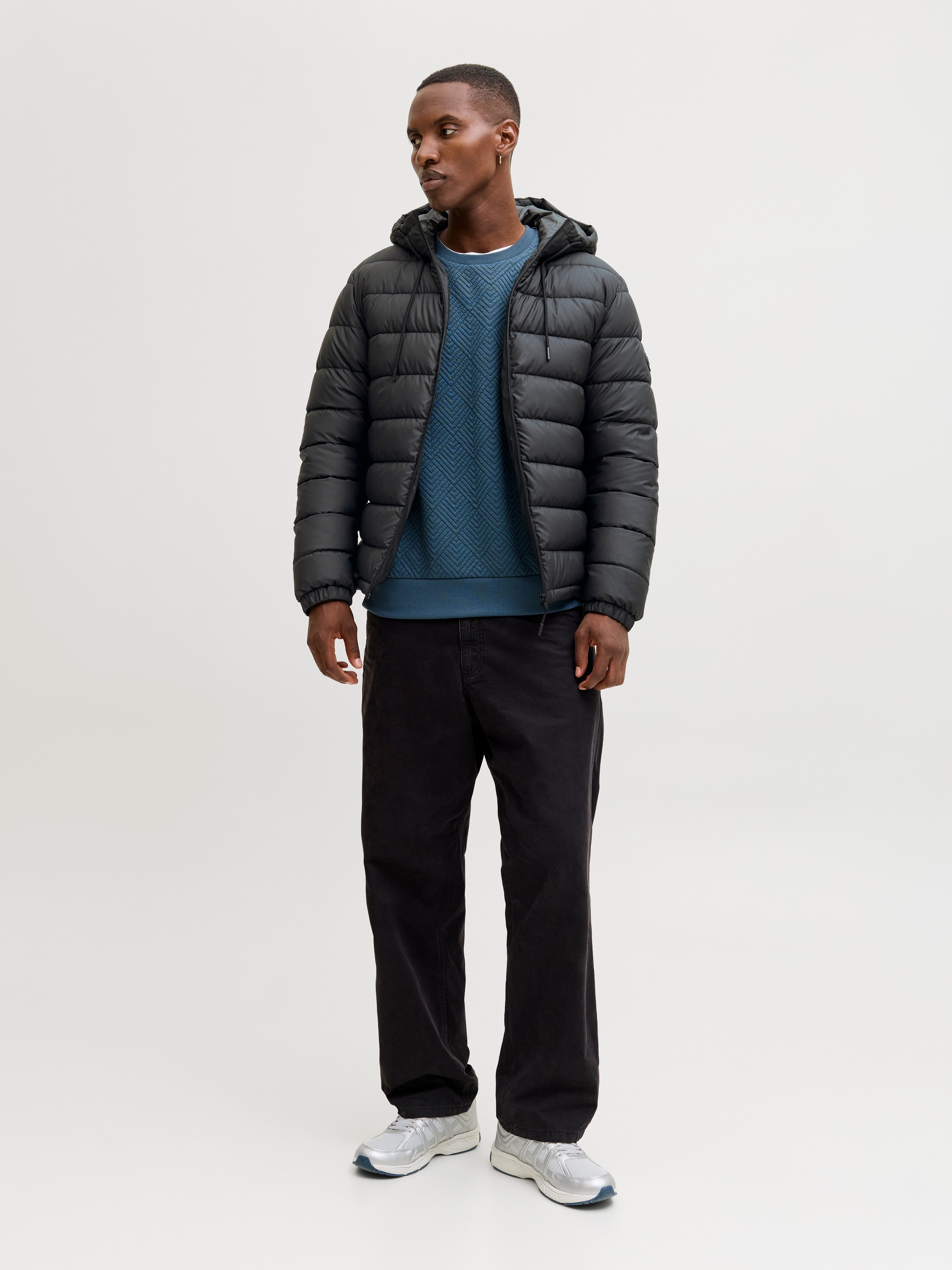 Jack & Jones Steppjacke JCOPOINT PU PUFFER JACKET BF