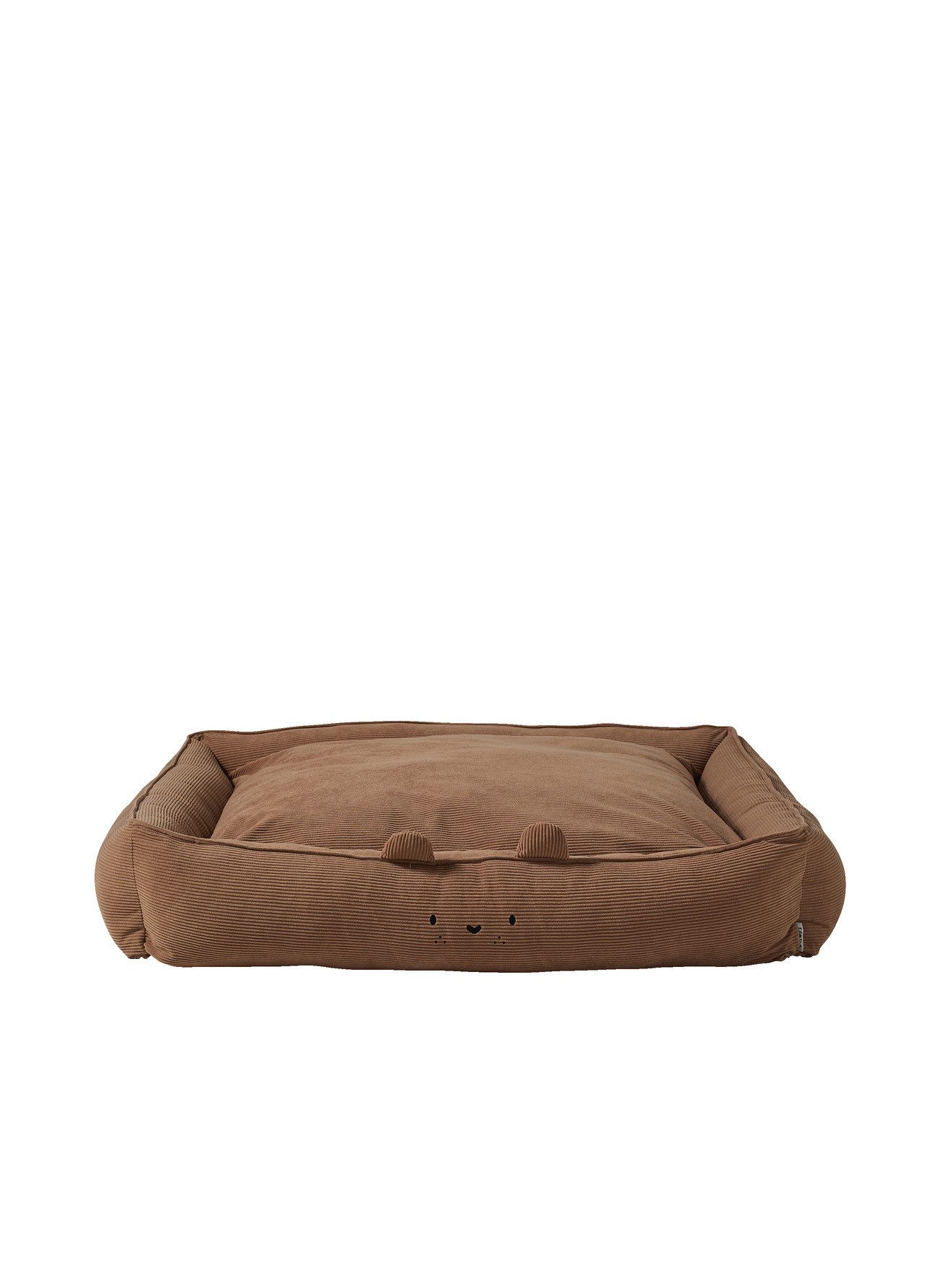 vertbaudet Tierkorb Gepolstertes Hundebett aus Feincord, in 3 Größen erhältlich