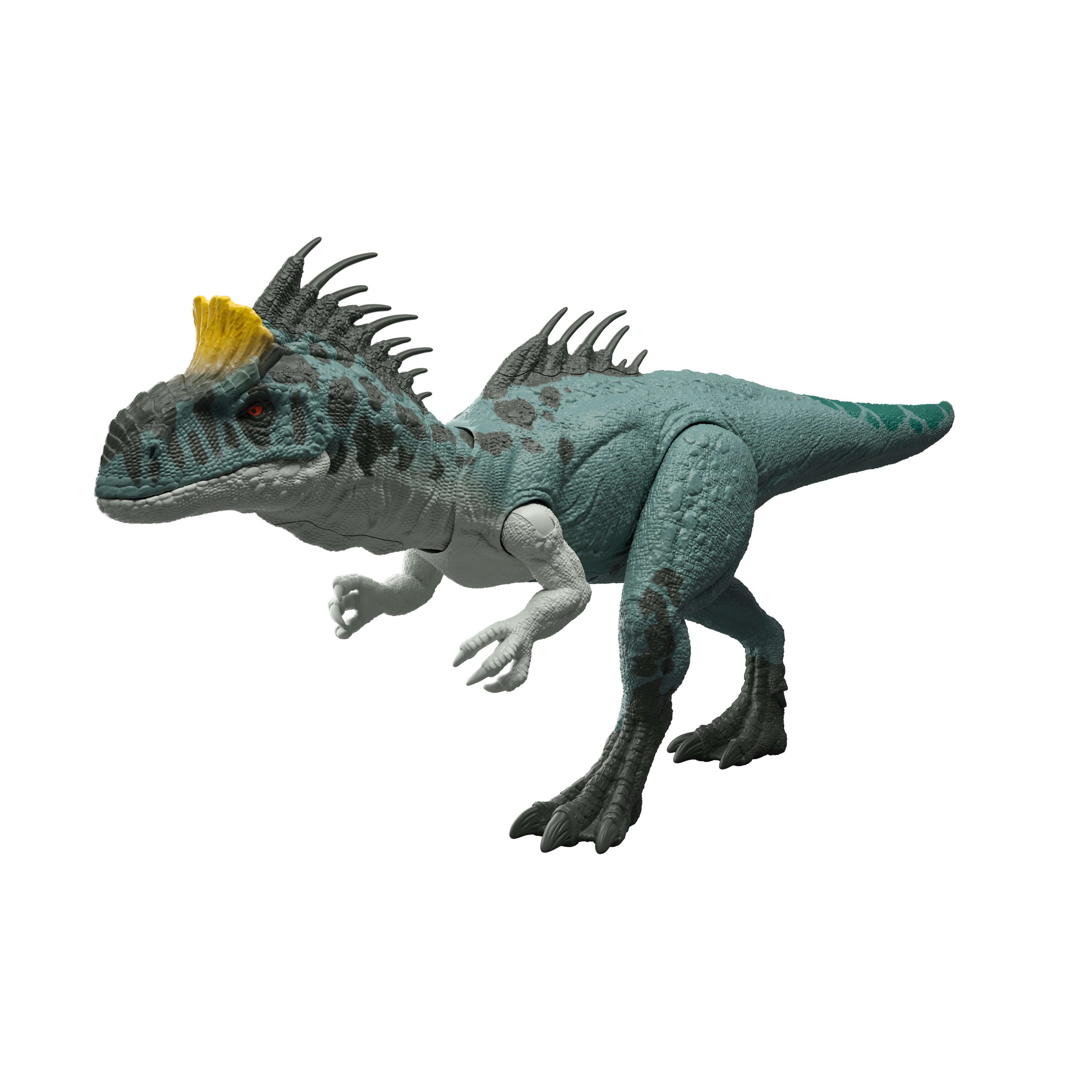 Mattel® Actionfigur Jurassic World Wild Roar - Cryolophosaurus, mit Licht und Sound