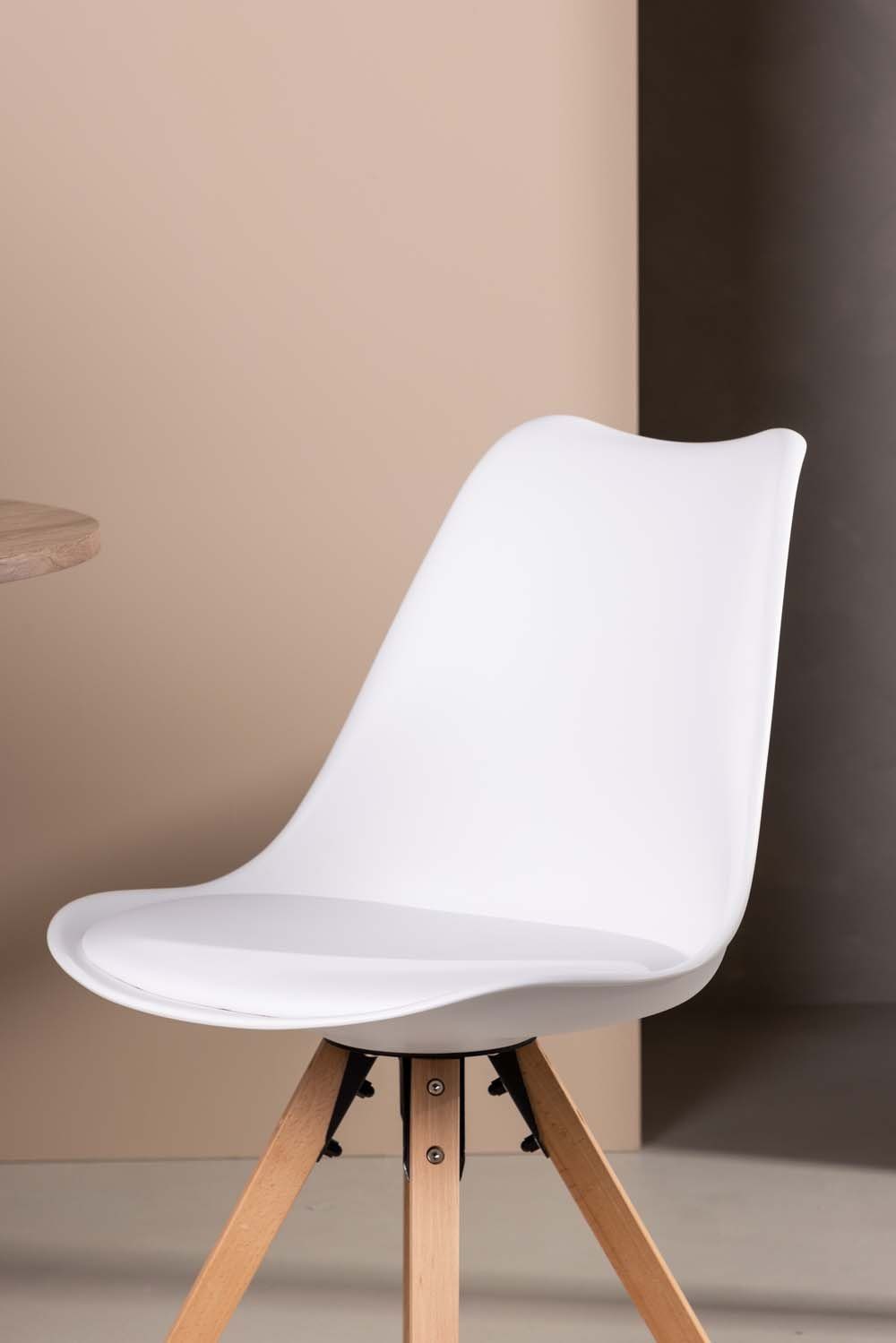 ebuy24 Esszimmerstuhl 2er Set Zeno Esszimmerstuhl weiß. (2 St)