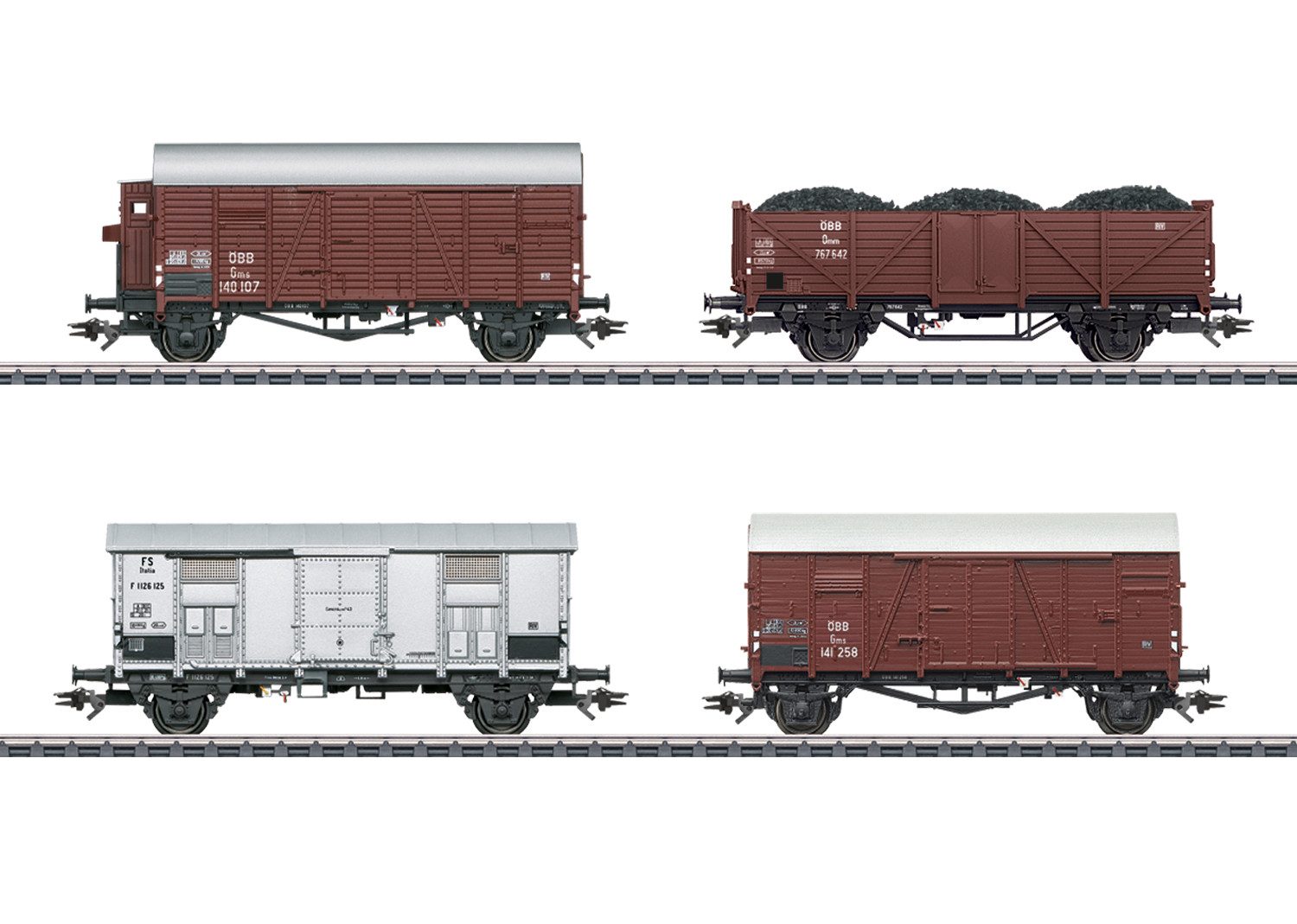 Märklin Kesselwagen Märklin H0 46564 Güterwagen-Set zur Dampflok BR 52