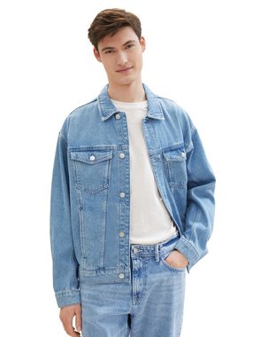 TOM TAILOR Denim Jeansjacke mit Knopfleiste