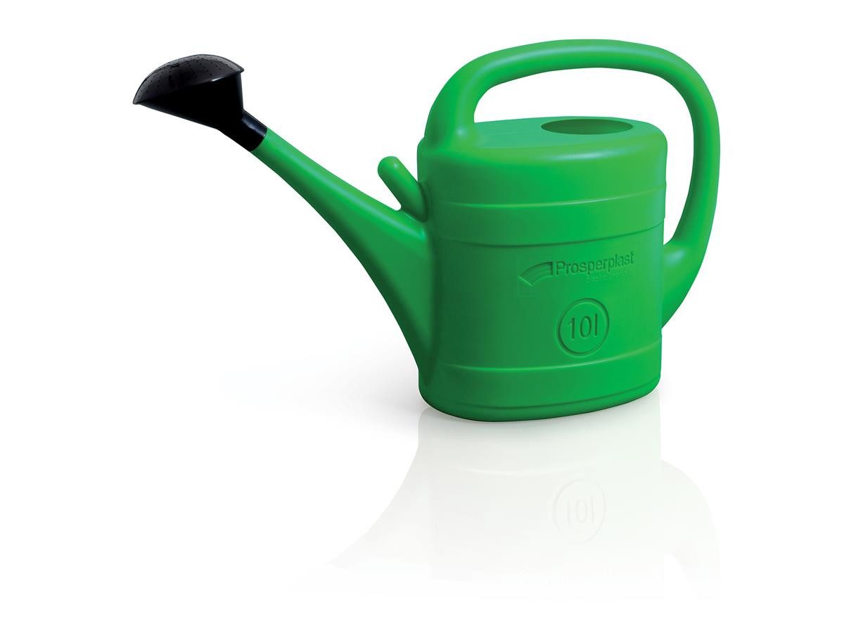 Prosperplast Gießkanne Spring (10 Liter), mit abnehmbarer Brause, für Haus & Garten