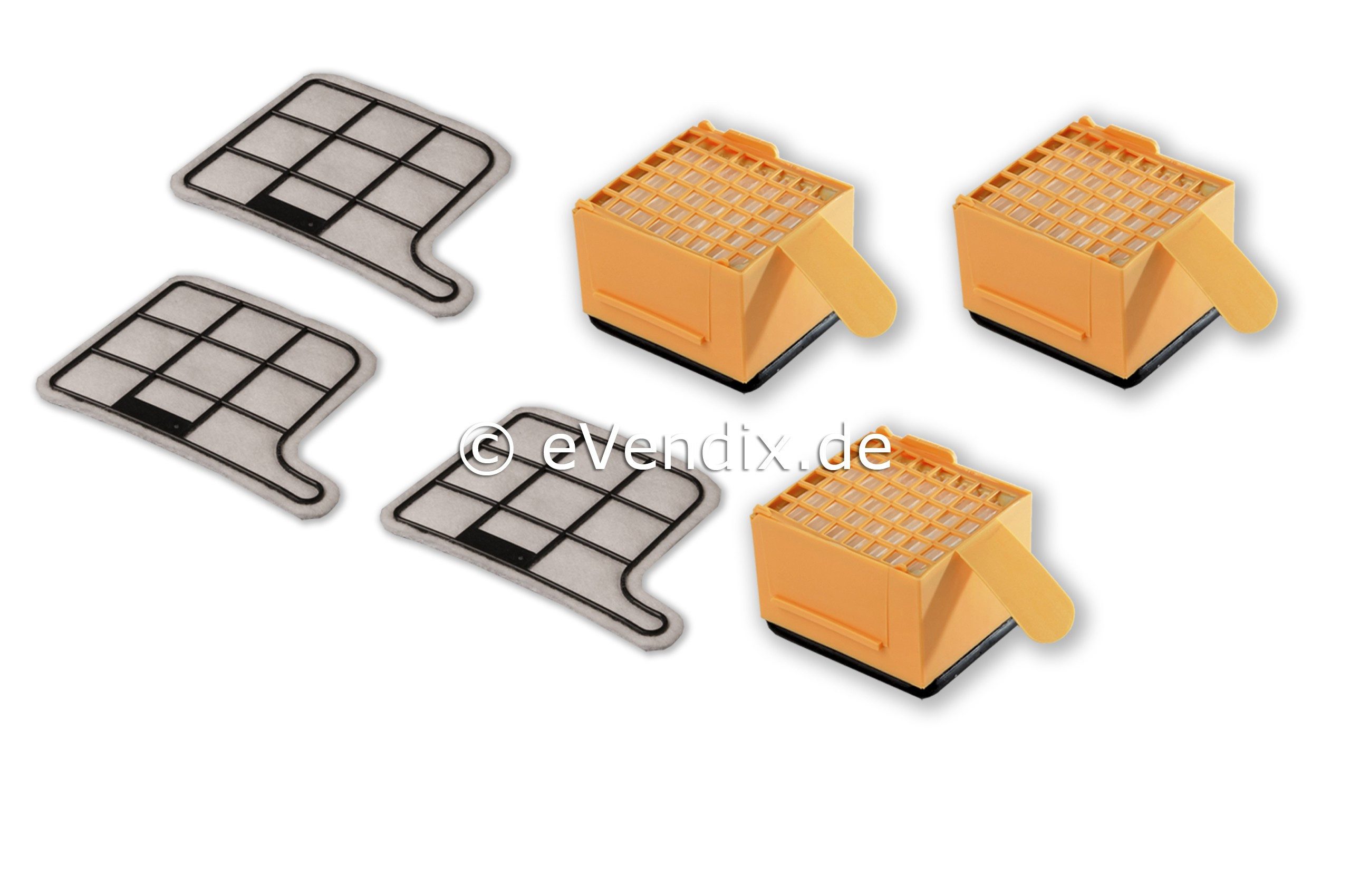 eVendix Microfilter Kobold VK 135, 136, Zubehör für Vorwerk Kobold VK 135, 136
