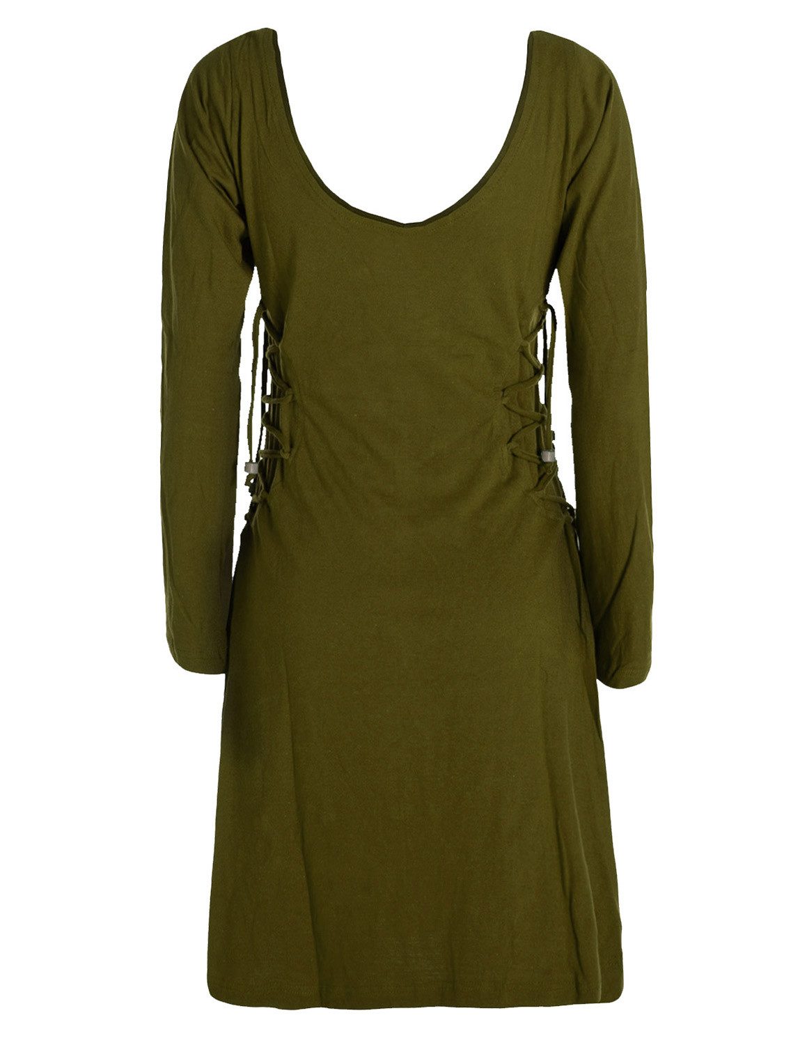 Vishes Minikleid Leichtes Langarmshirt-Kleid Damen Langarm günstig online kaufen