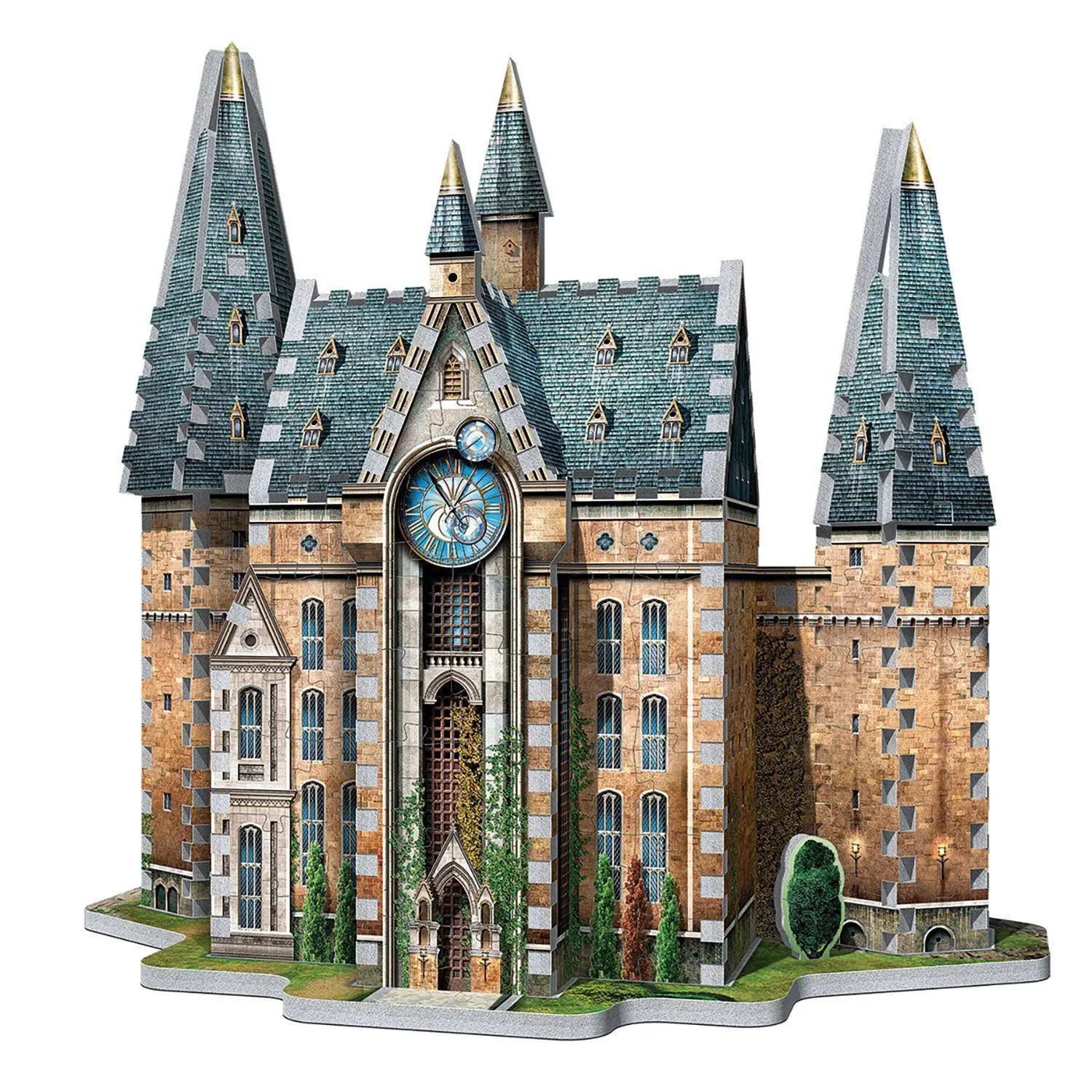 JH-Products Puzzle Hogwarts Clocktower Harry Potter (420 Teile) - 3D-Puzzle, 420 Puzzleteile
