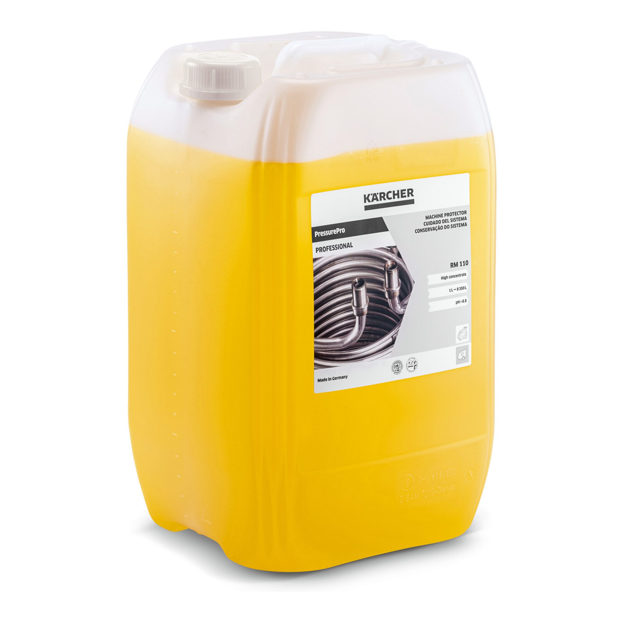 KÄRCHER Klemmen Kärcher PressurePro Systempflege RM 110, 20 l