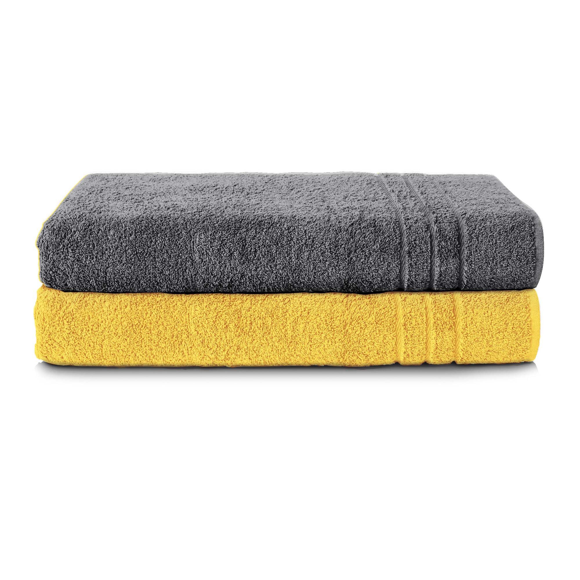 Komfortec Saunatuch Frotte aus 100% Baumwolle, Frottee (Packung, 2-St), 80x günstig online kaufen