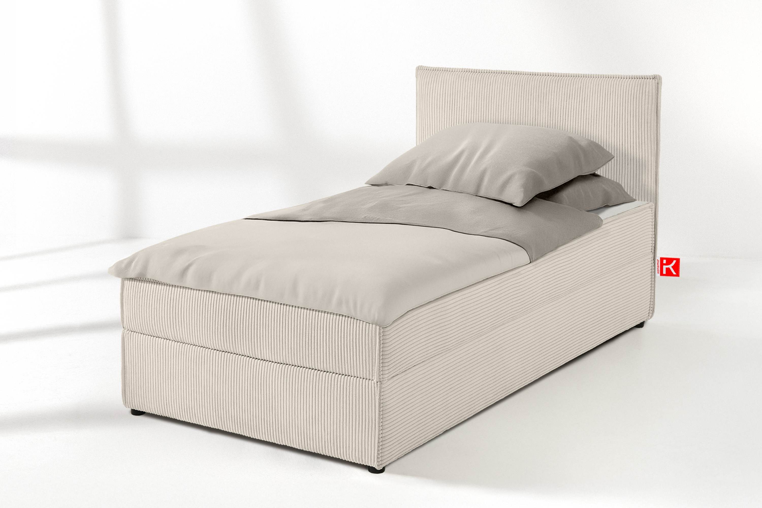 KONSIMO® Jugendbett Einzelbett, Polsterbett ROTI, Tagesbett günstig online kaufen