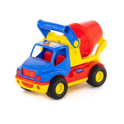 WADER Basics Radlader Kinder Spielzeug Auto Baufahrzeug Bagger Kinderspielzeug 
