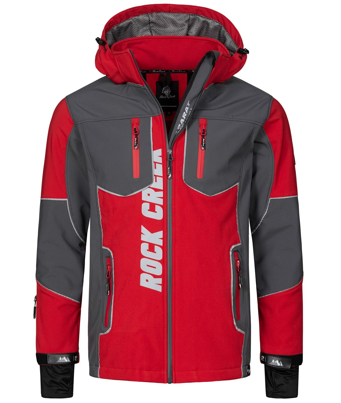 Rock Creek Softshelljacke Herren Softshelljacke Wanderjacke günstig online kaufen