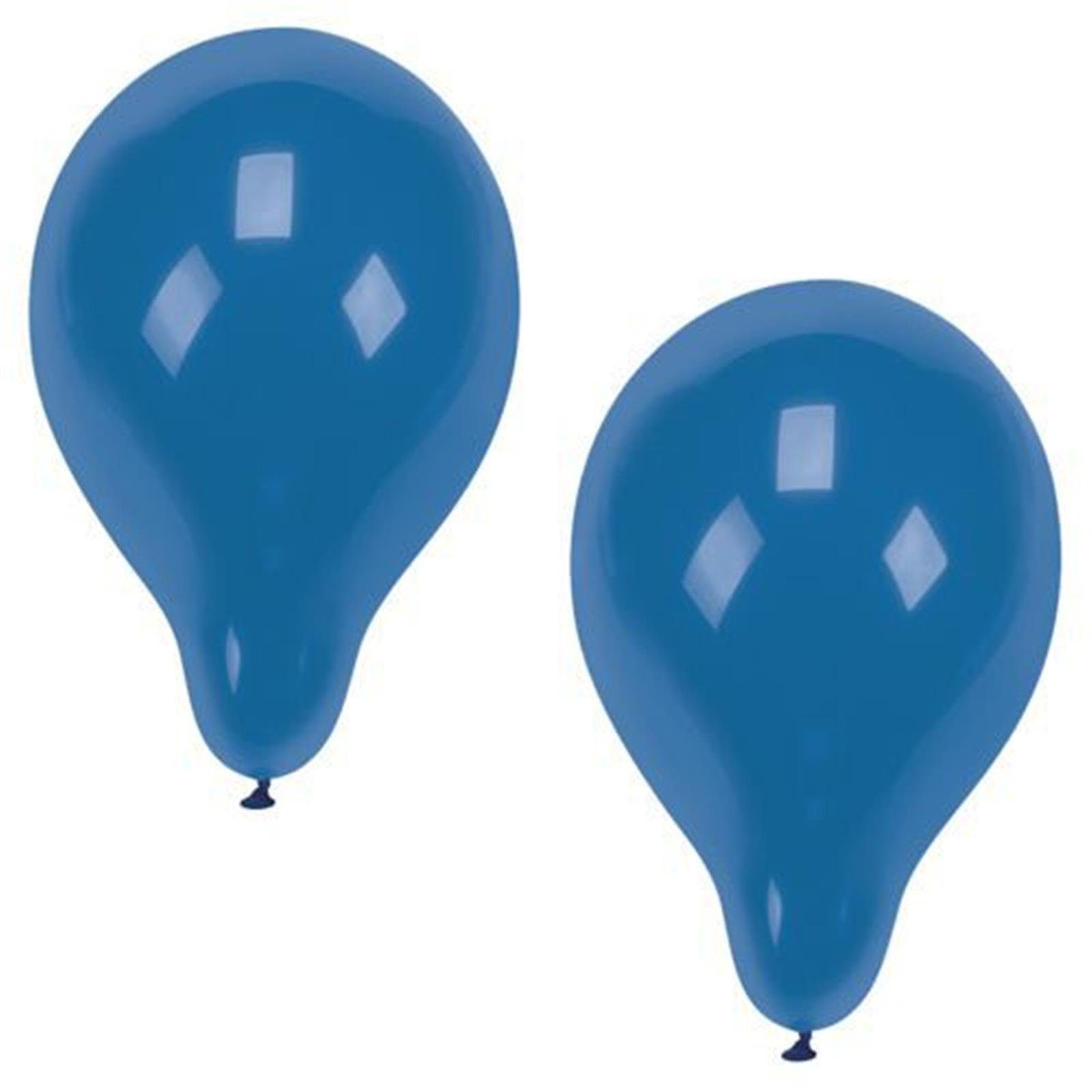PAPSTAR Luftballon 10 Luftballons Ø 25 cm blau | Deko-Objekte