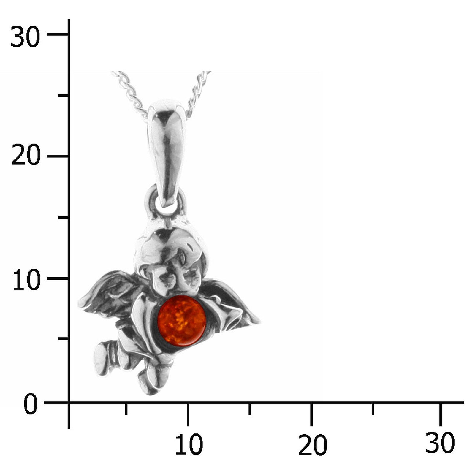 OSTSEE-SCHMUCK Kette mit Anhänger Ostsee-Schmuck Kette mit Anhänger Engel K günstig online kaufen