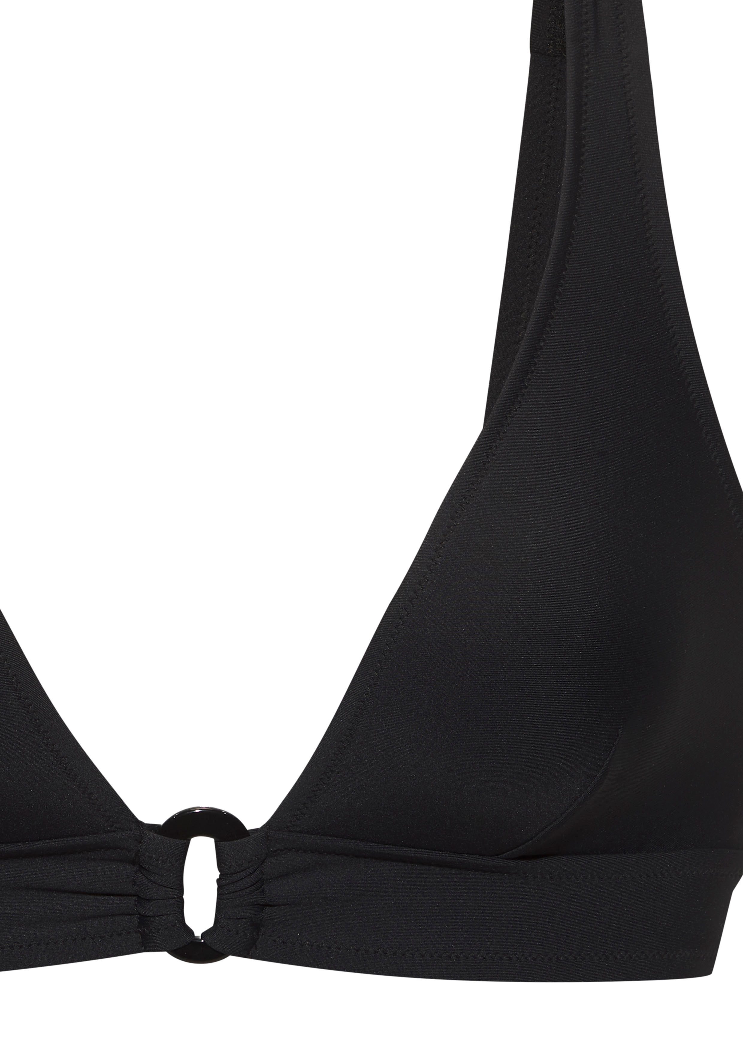 LASCANA Triangel-Bikini mit Zierdetail im Ausschnitt