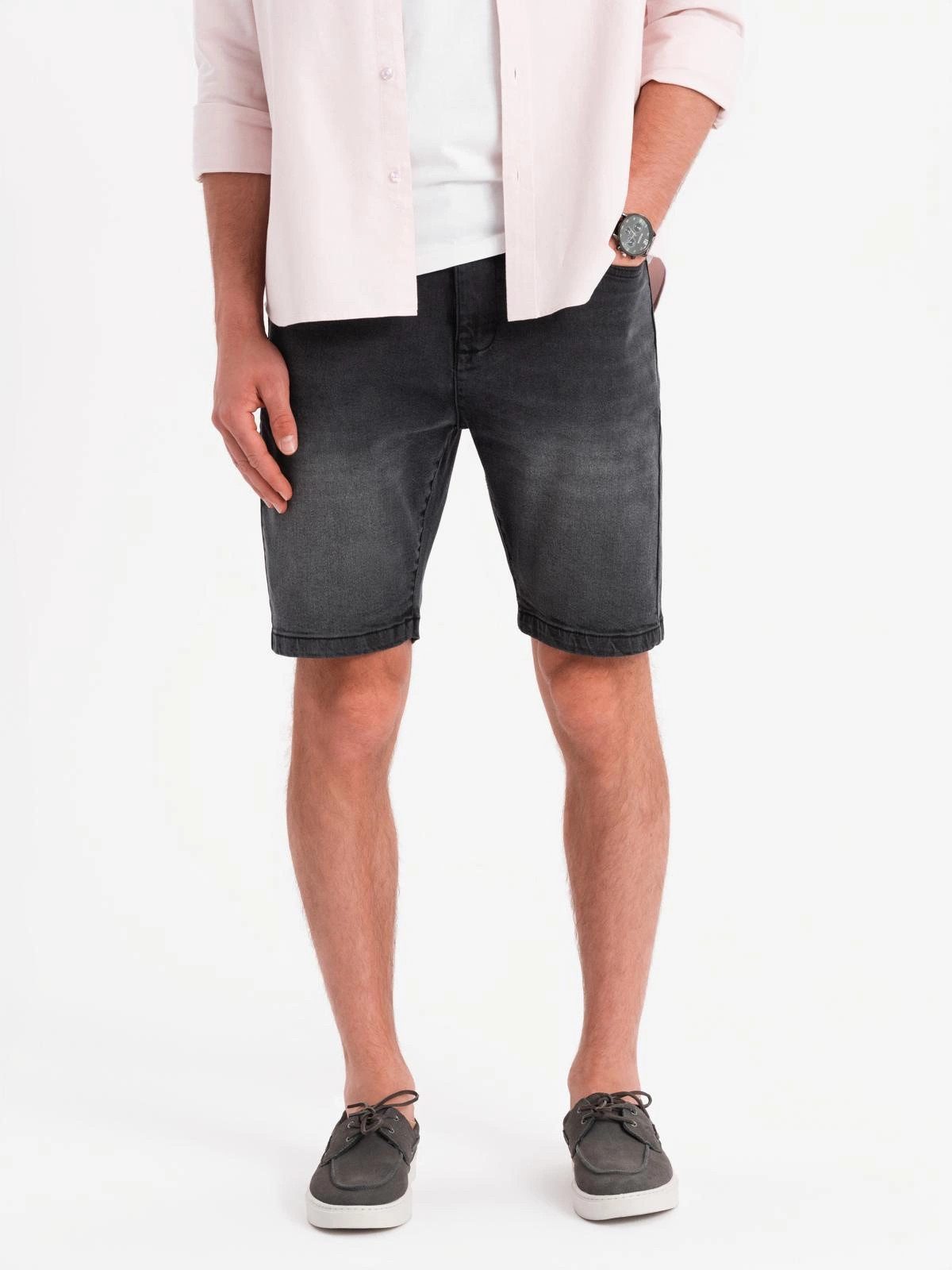 OMBRE Chinoshorts Klassisch geschnittene Denim-Shorts für günstig online kaufen