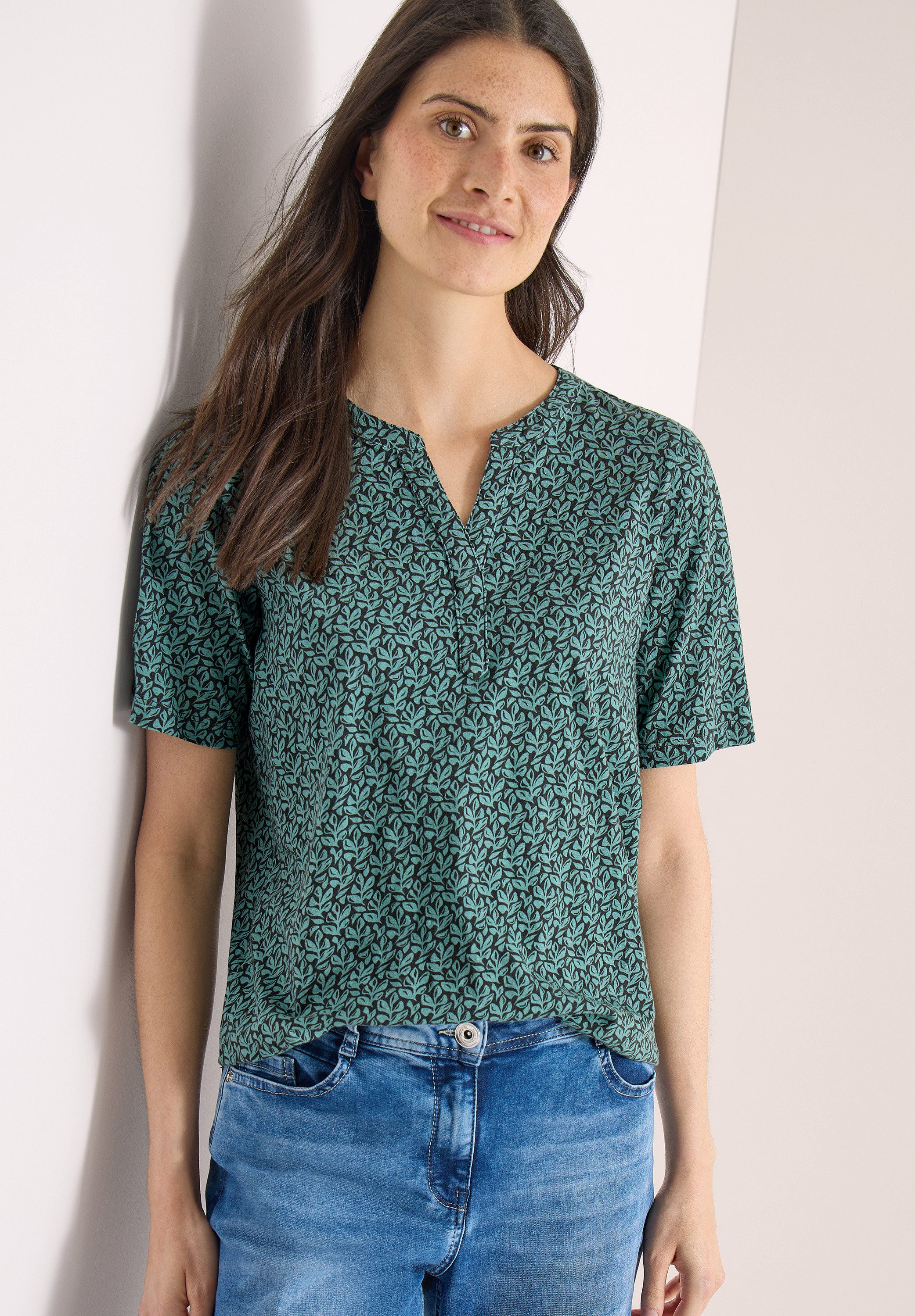 CECIL Tunikashirt aus reiner Baumwolle günstig online kaufen
