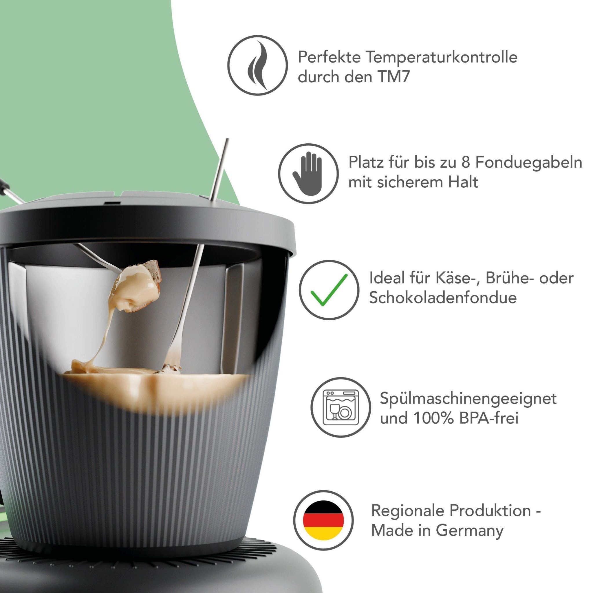 Wundermix Küchenmaschinen Zubehör-Set, Zubehör für TM7