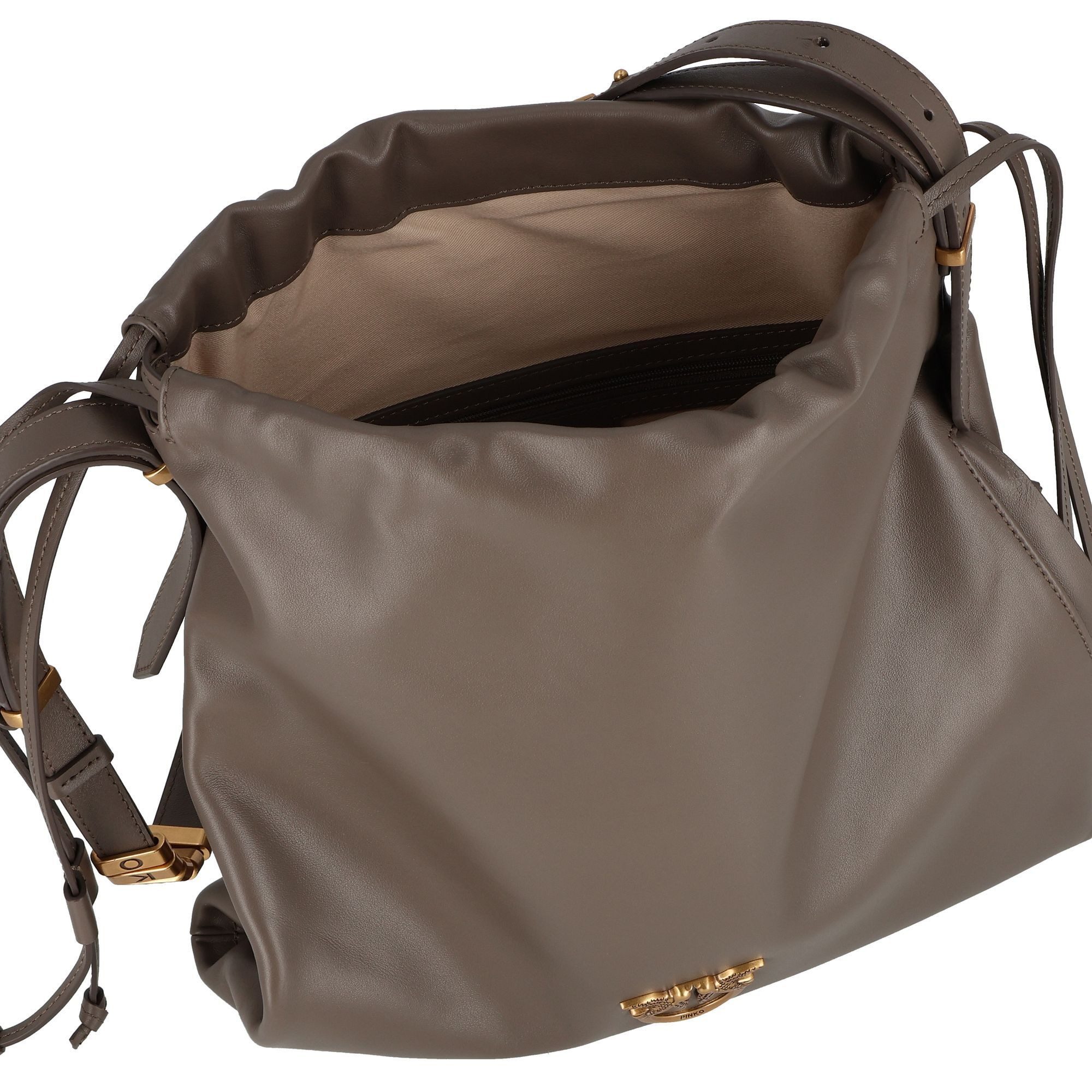 PINKO Schultertasche Slouchy, Leder