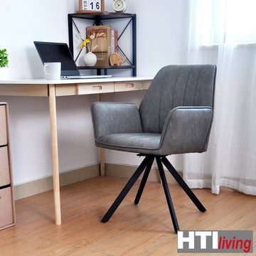 HTI-Living Drehstuhl Drehstuhl Letitia Kunstleder (Stück, 1 St), Schreibtischstuhl Esszimmerstuhl
