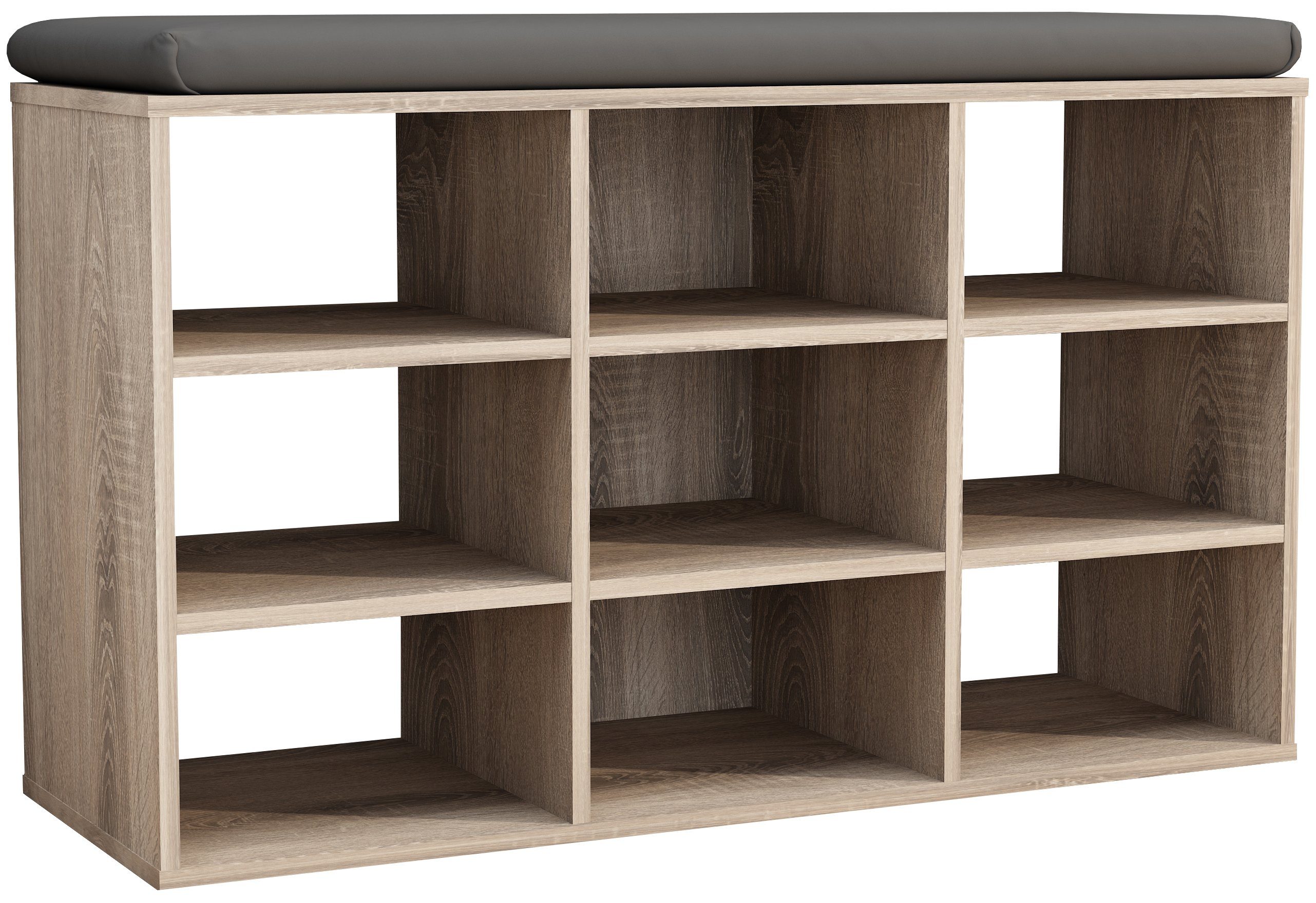 VCM Schuhregal Holz Regal Schuhschrank Schuhregal günstig online kaufen