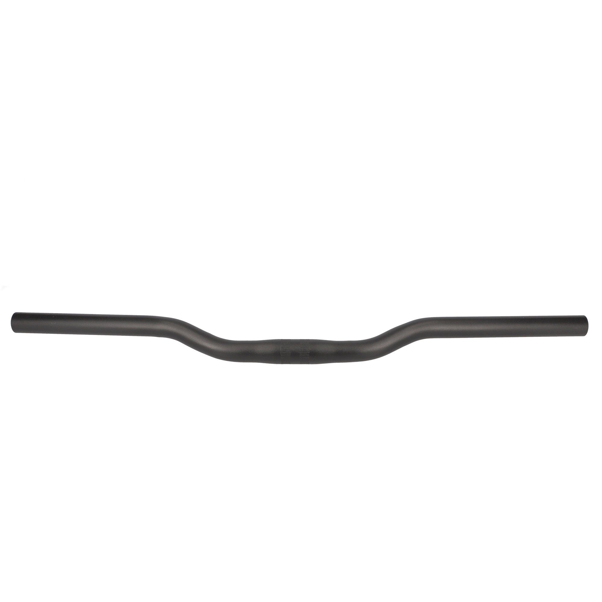 TiyoBike Fahrradlenker Lenker 25 4 Riser schwarz Stahl schwarz 600 180 40