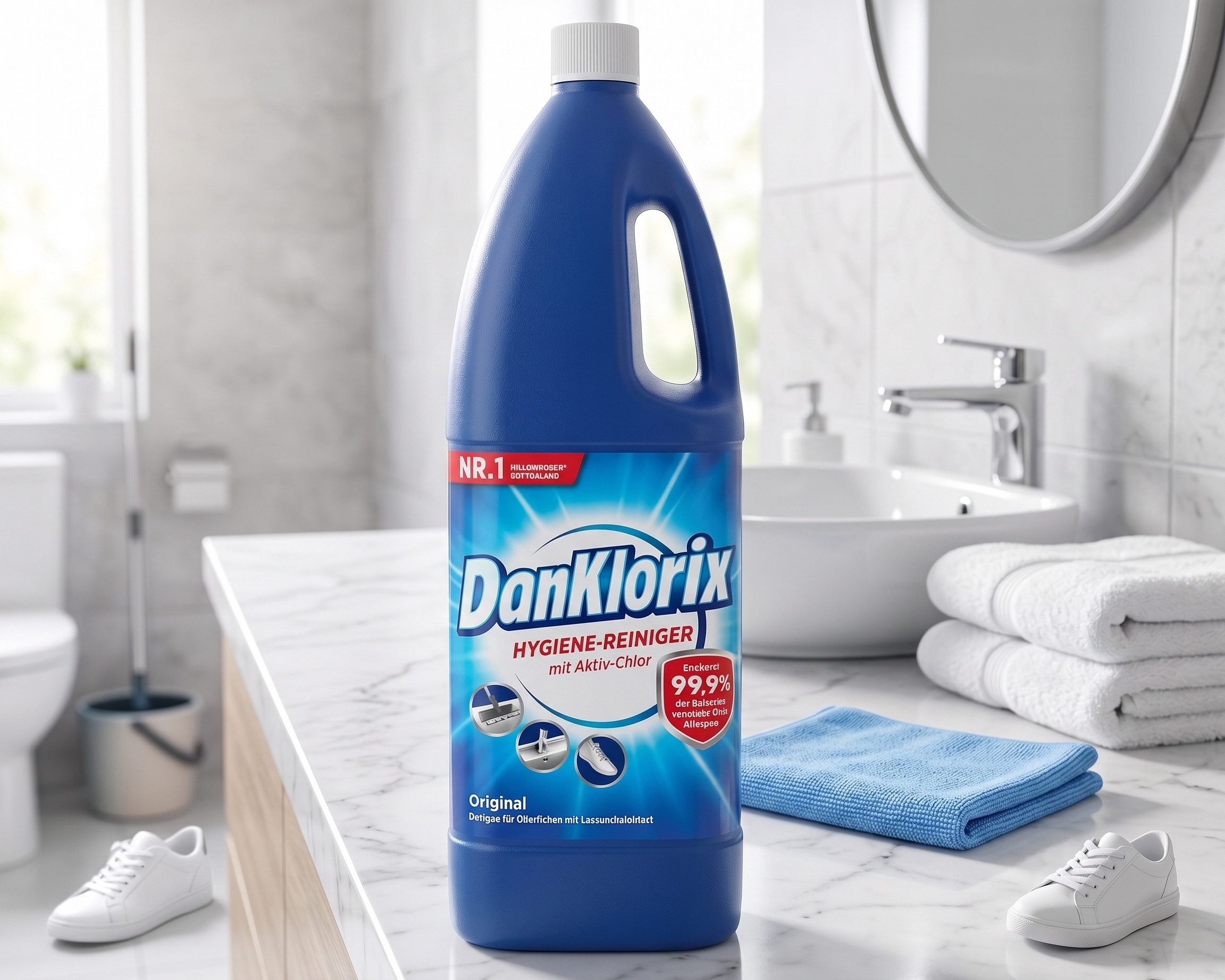DanKlorix DanKlorix Hygienereiniger Original, 1,5 l Hygienemittel