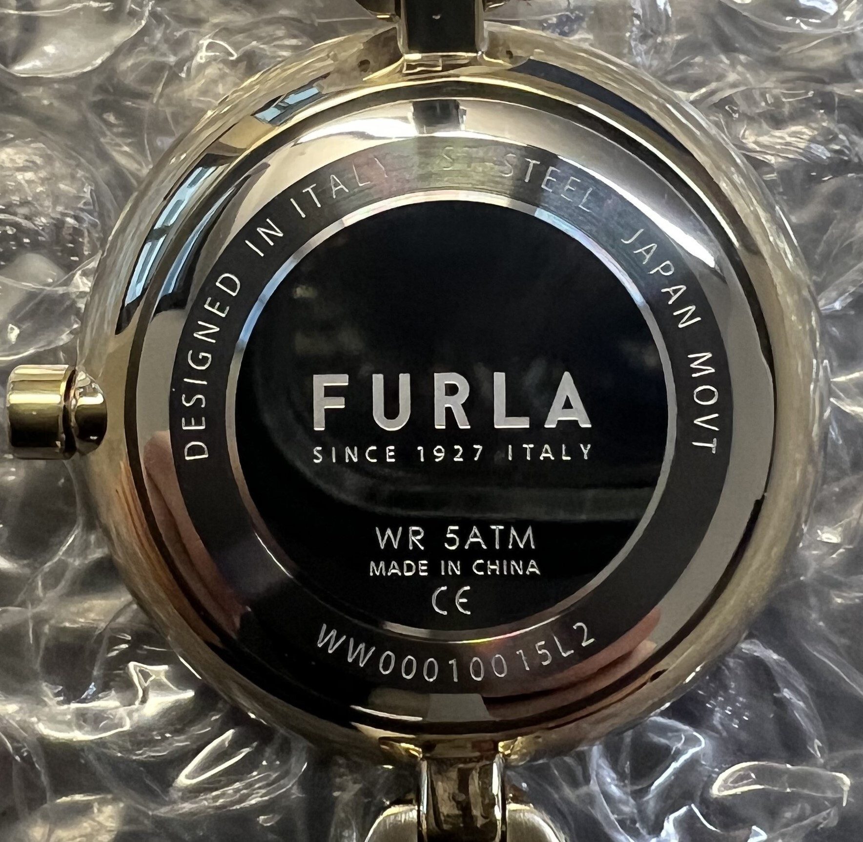 Furla Quarzuhr FURLA BANGLE LEATHER, (1-tlg., Not a set – not applicable to this product), Quarz-Analoguhr